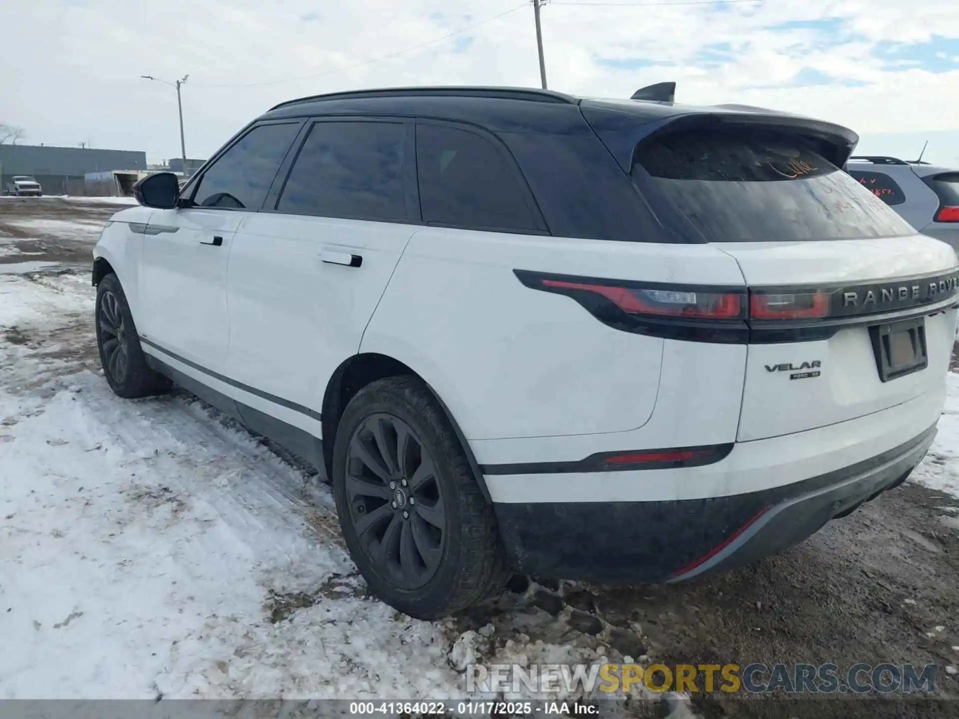 3 Photograph of a damaged car SALYL2EX6KA782659 LAND ROVER RANGE ROVER VELAR 2019