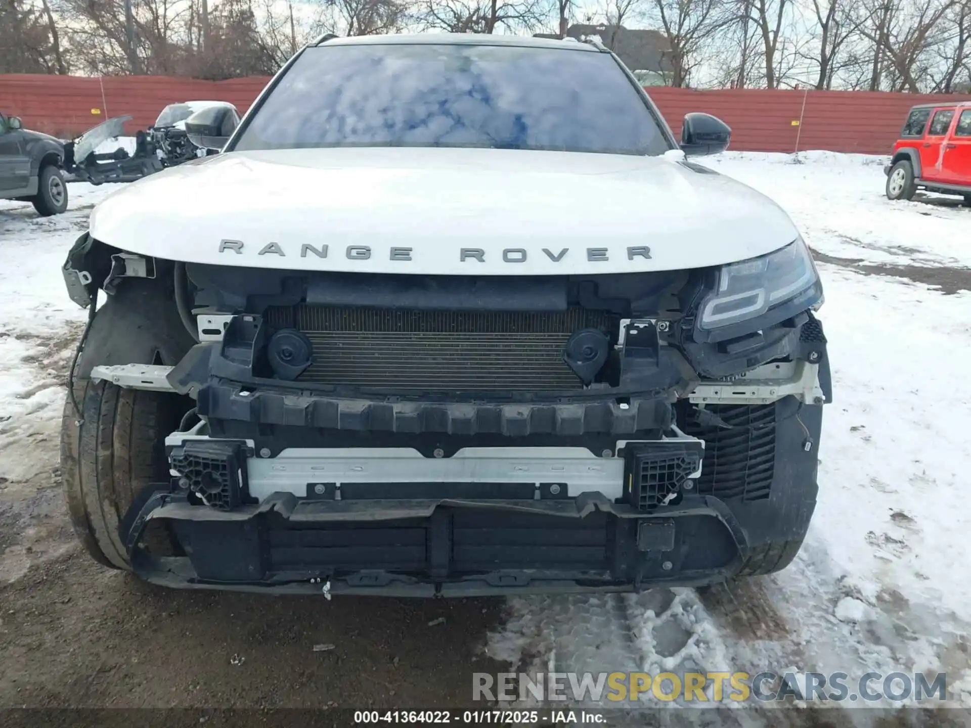 6 Photograph of a damaged car SALYL2EX6KA782659 LAND ROVER RANGE ROVER VELAR 2019