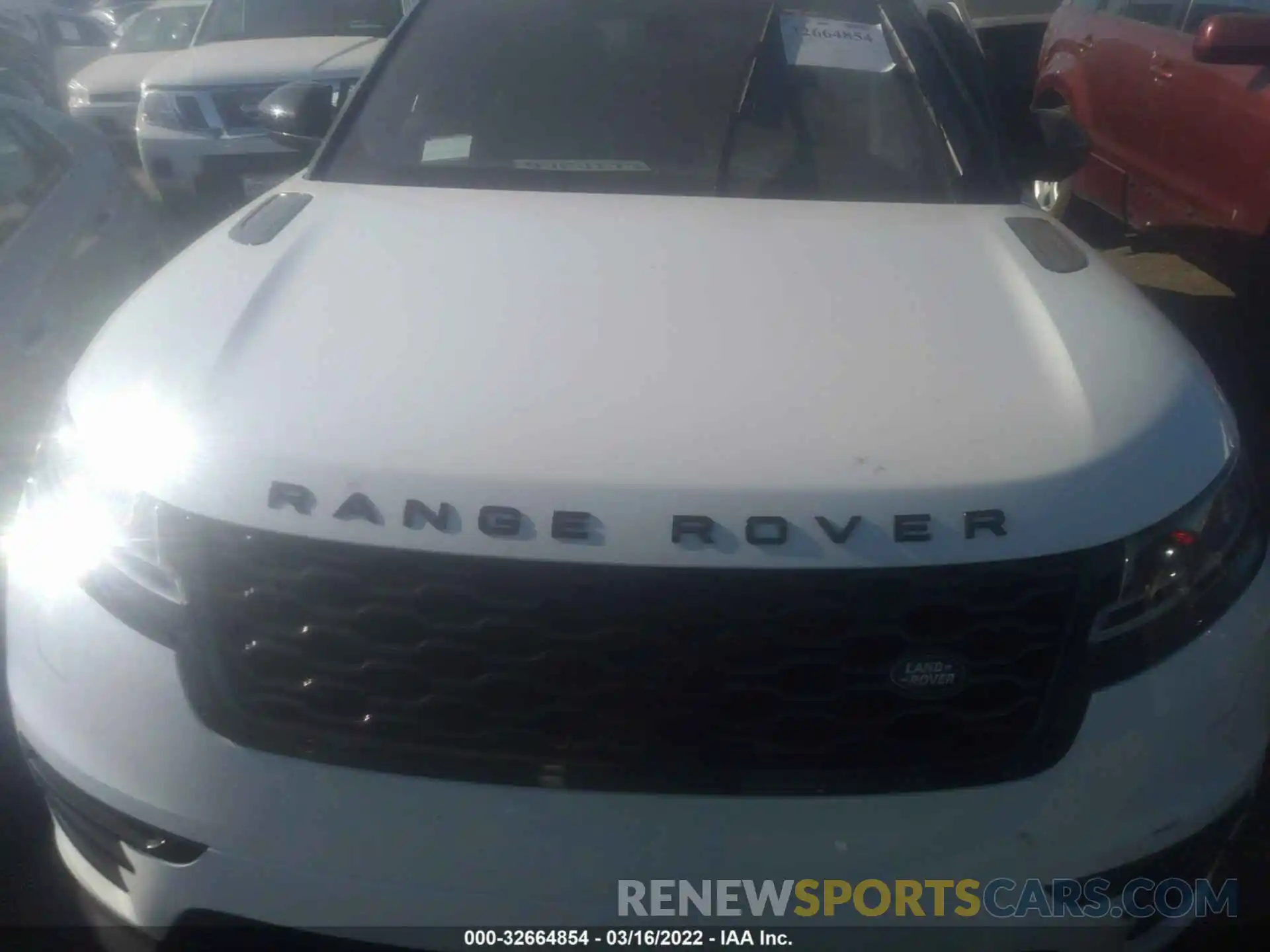 10 Photograph of a damaged car SALYL2EX7KA210547 LAND ROVER RANGE ROVER VELAR 2019