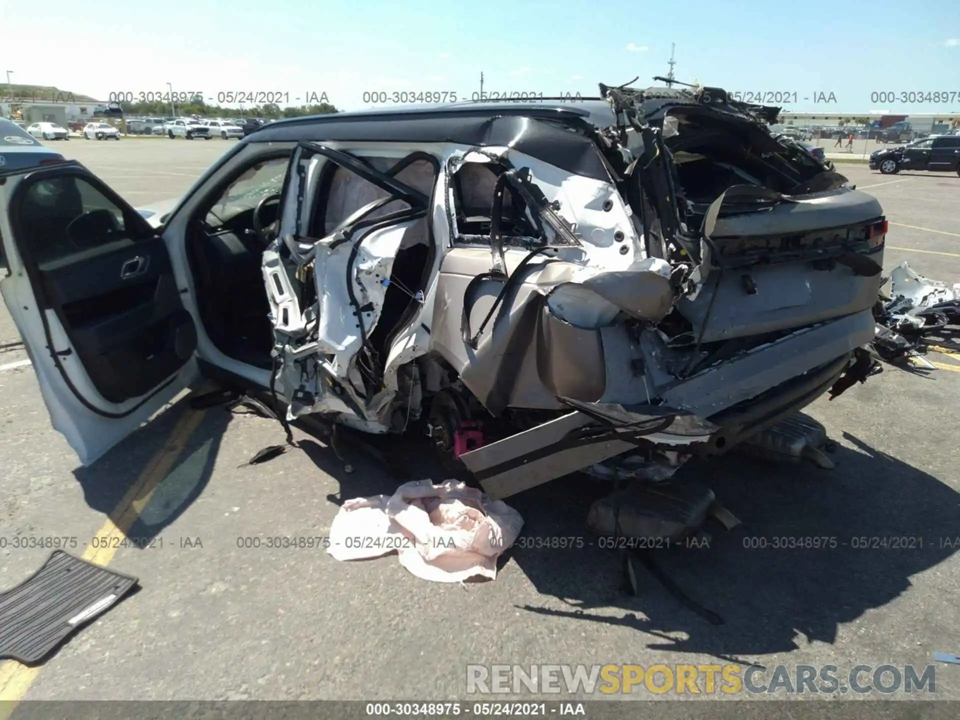 3 Photograph of a damaged car SALYL2EX7KA212024 LAND ROVER RANGE ROVER VELAR 2019