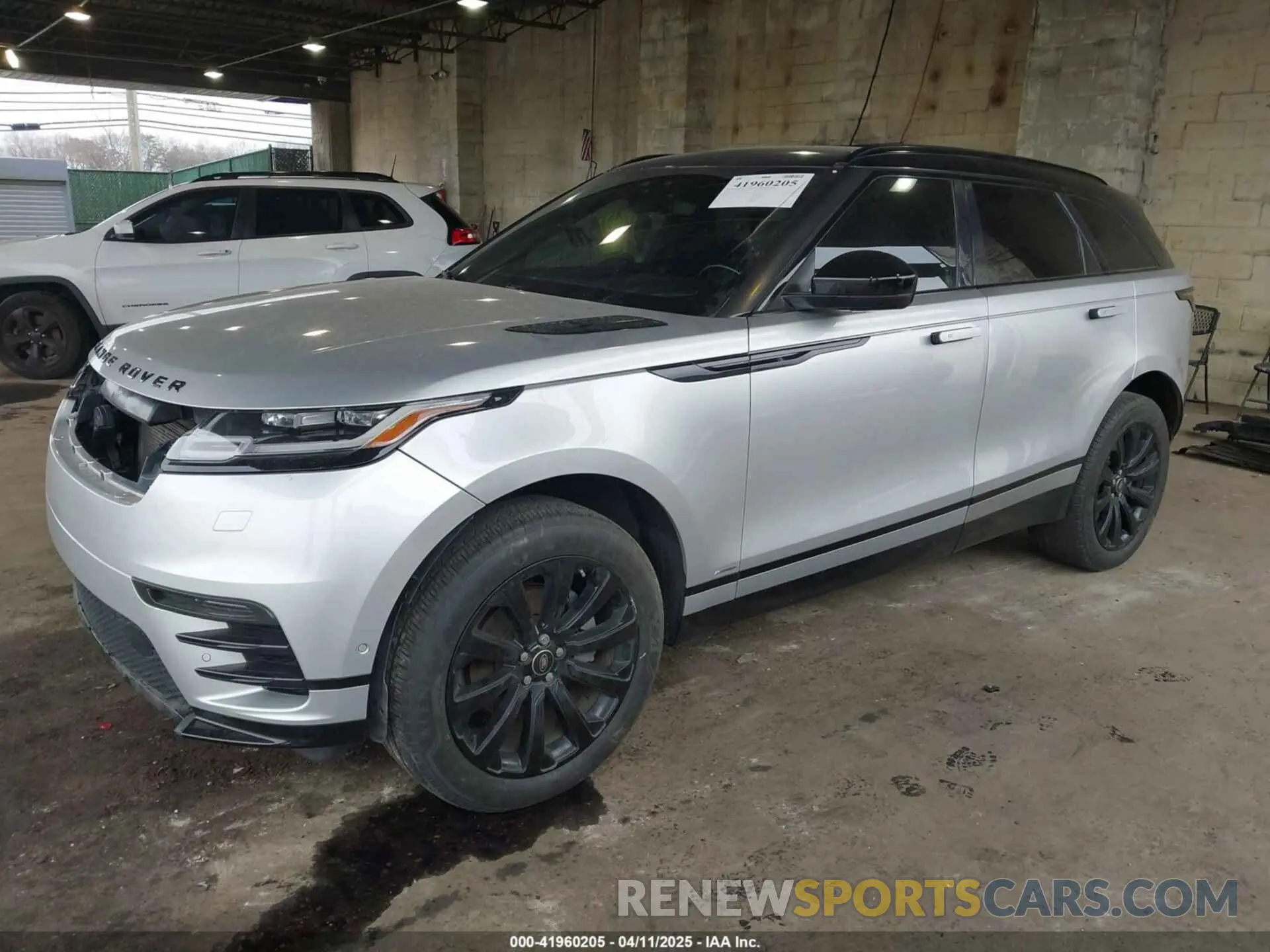 2 Photograph of a damaged car SALYL2EX7KA787059 LAND ROVER RANGE ROVER VELAR 2019