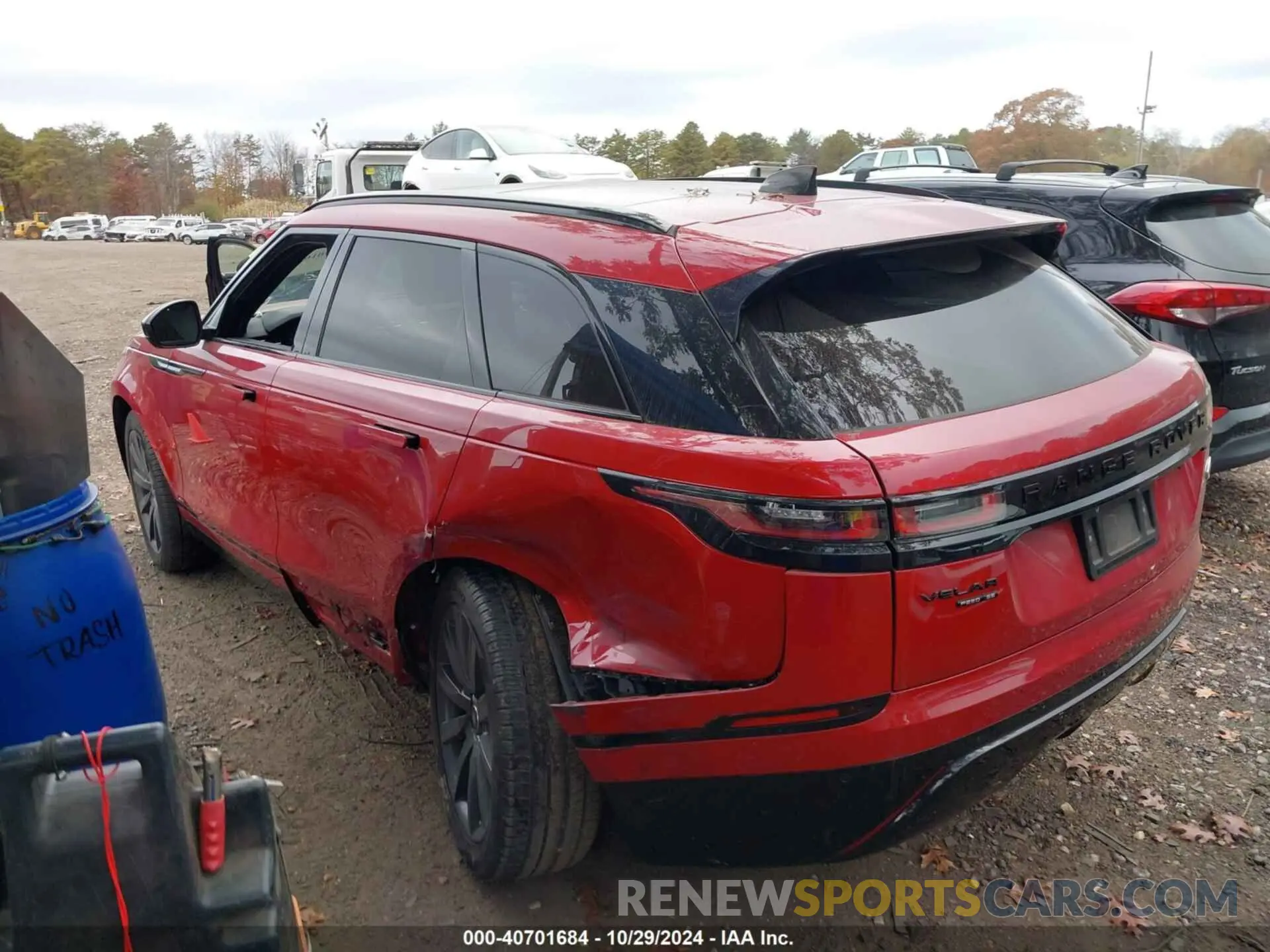 14 Photograph of a damaged car SALYL2EX7KA797283 LAND ROVER RANGE ROVER VELAR 2019