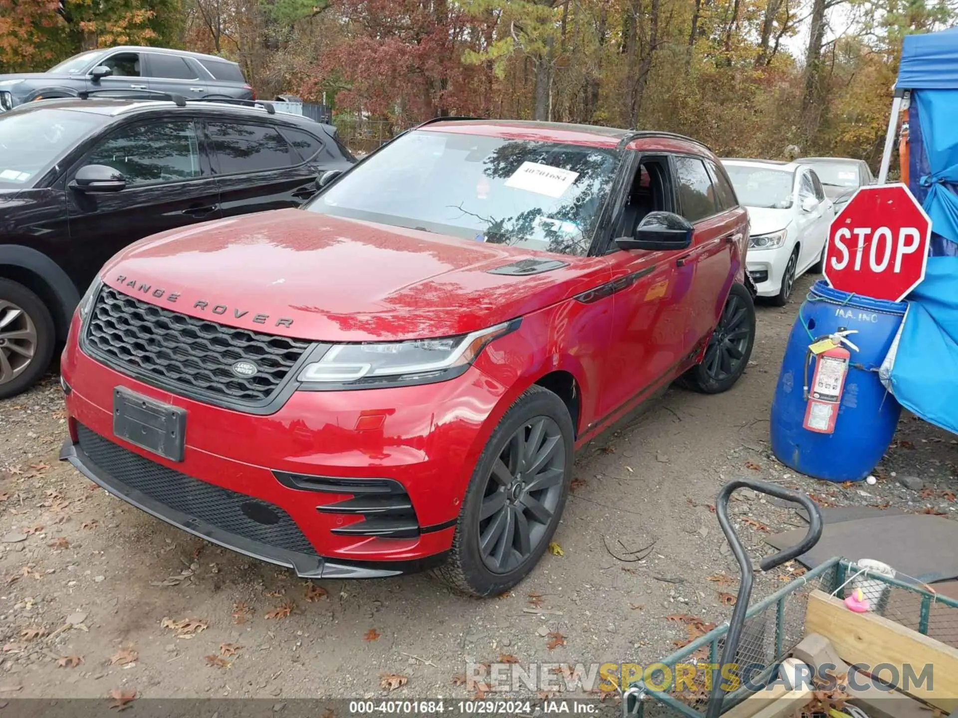 2 Photograph of a damaged car SALYL2EX7KA797283 LAND ROVER RANGE ROVER VELAR 2019