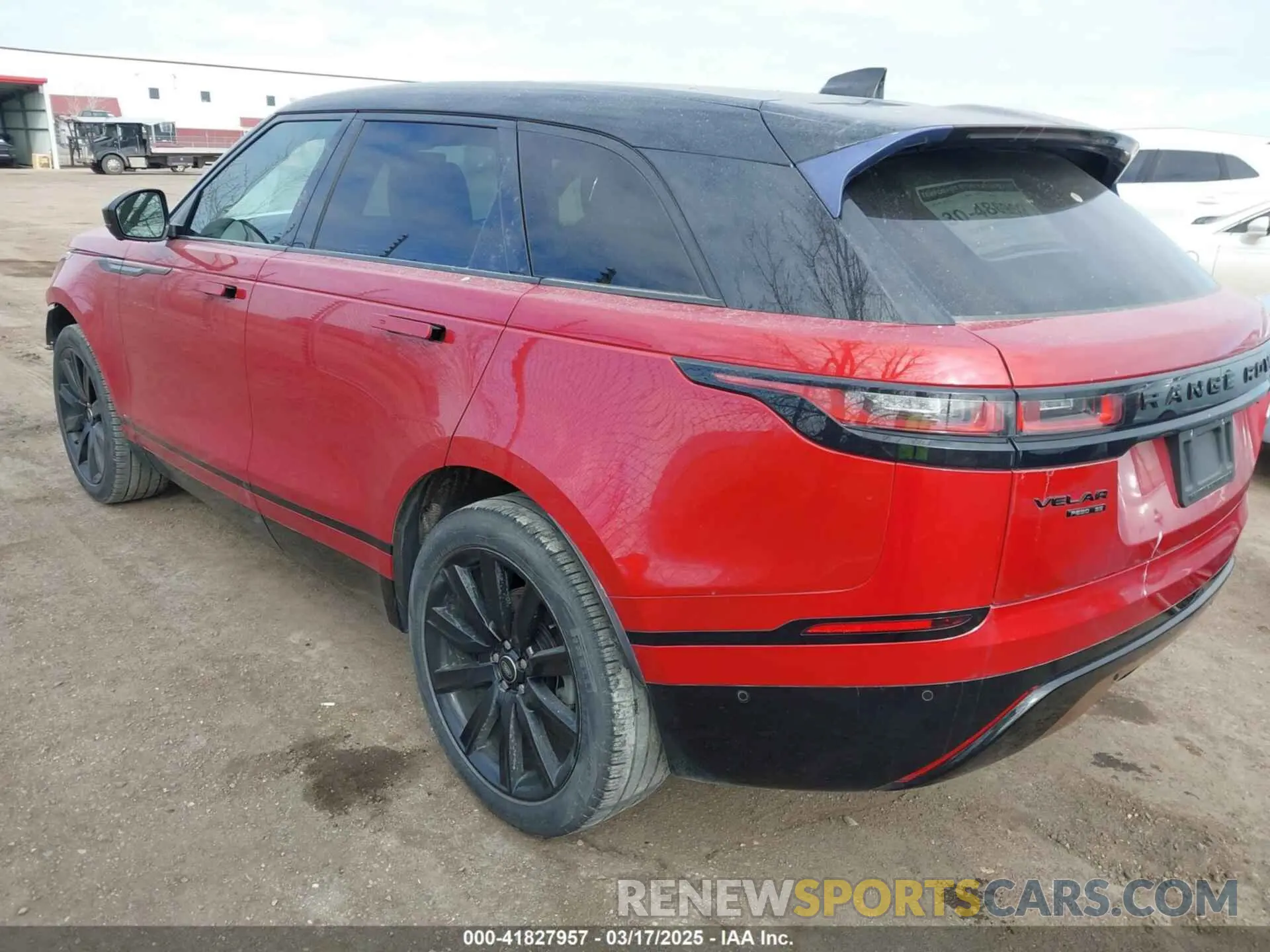 3 Photograph of a damaged car SALYL2EX8KA783134 LAND ROVER RANGE ROVER VELAR 2019