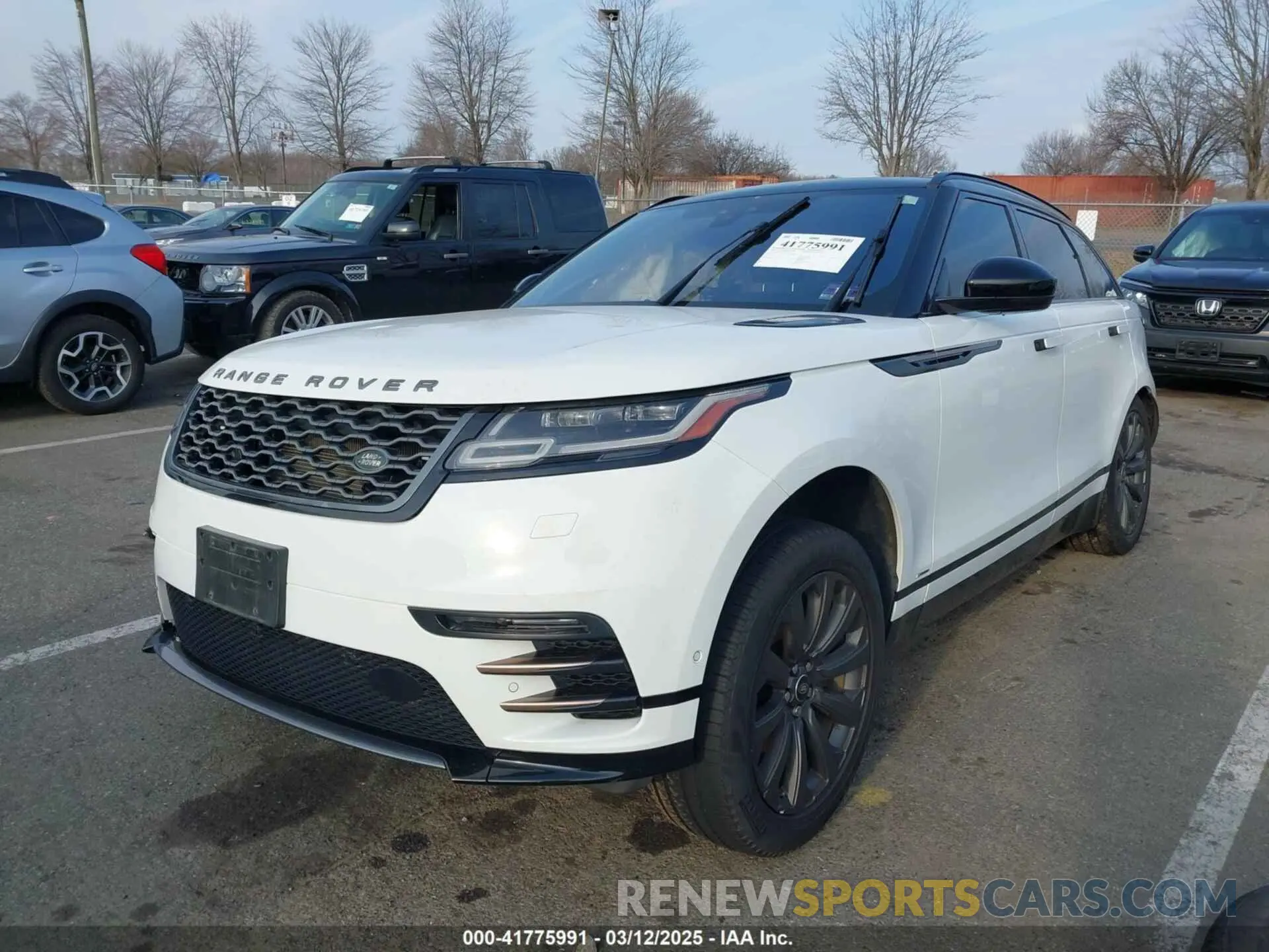 2 Photograph of a damaged car SALYL2EX9KA782364 LAND ROVER RANGE ROVER VELAR 2019