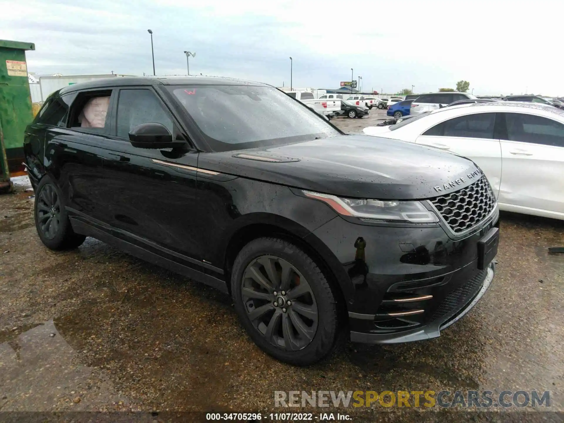 1 Photograph of a damaged car SALYL2EX9KA794840 LAND ROVER RANGE ROVER VELAR 2019