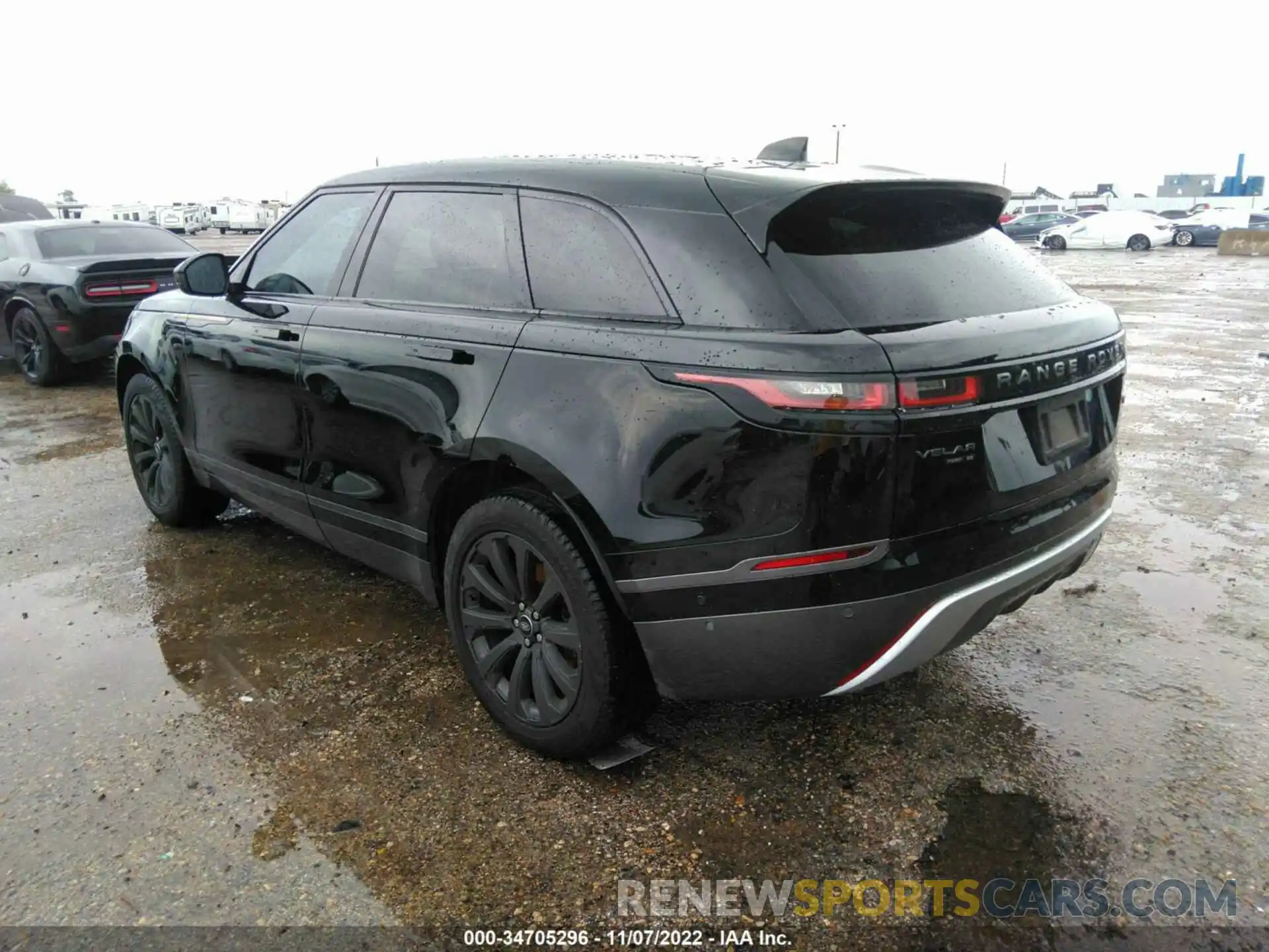 3 Photograph of a damaged car SALYL2EX9KA794840 LAND ROVER RANGE ROVER VELAR 2019