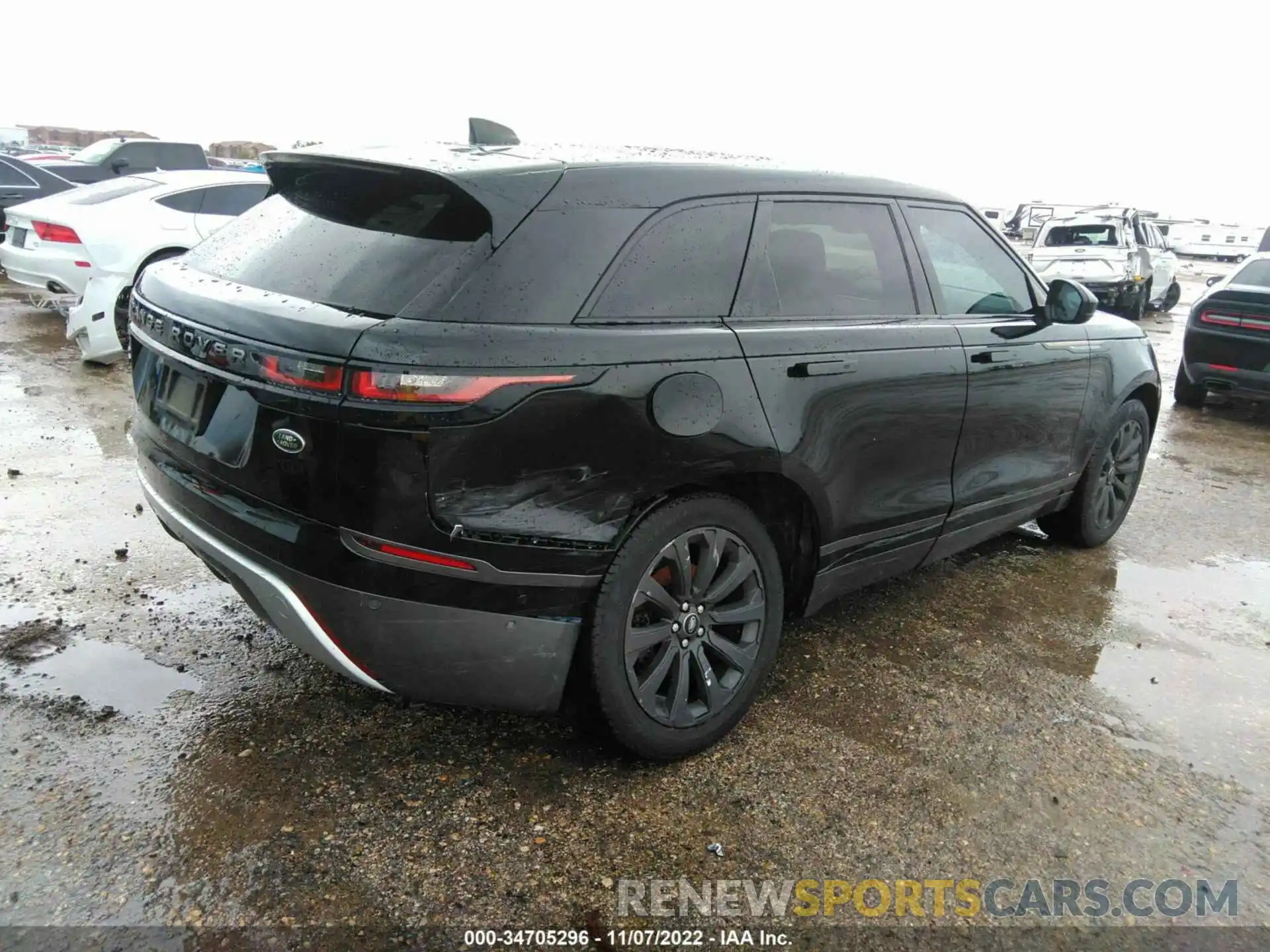 4 Photograph of a damaged car SALYL2EX9KA794840 LAND ROVER RANGE ROVER VELAR 2019