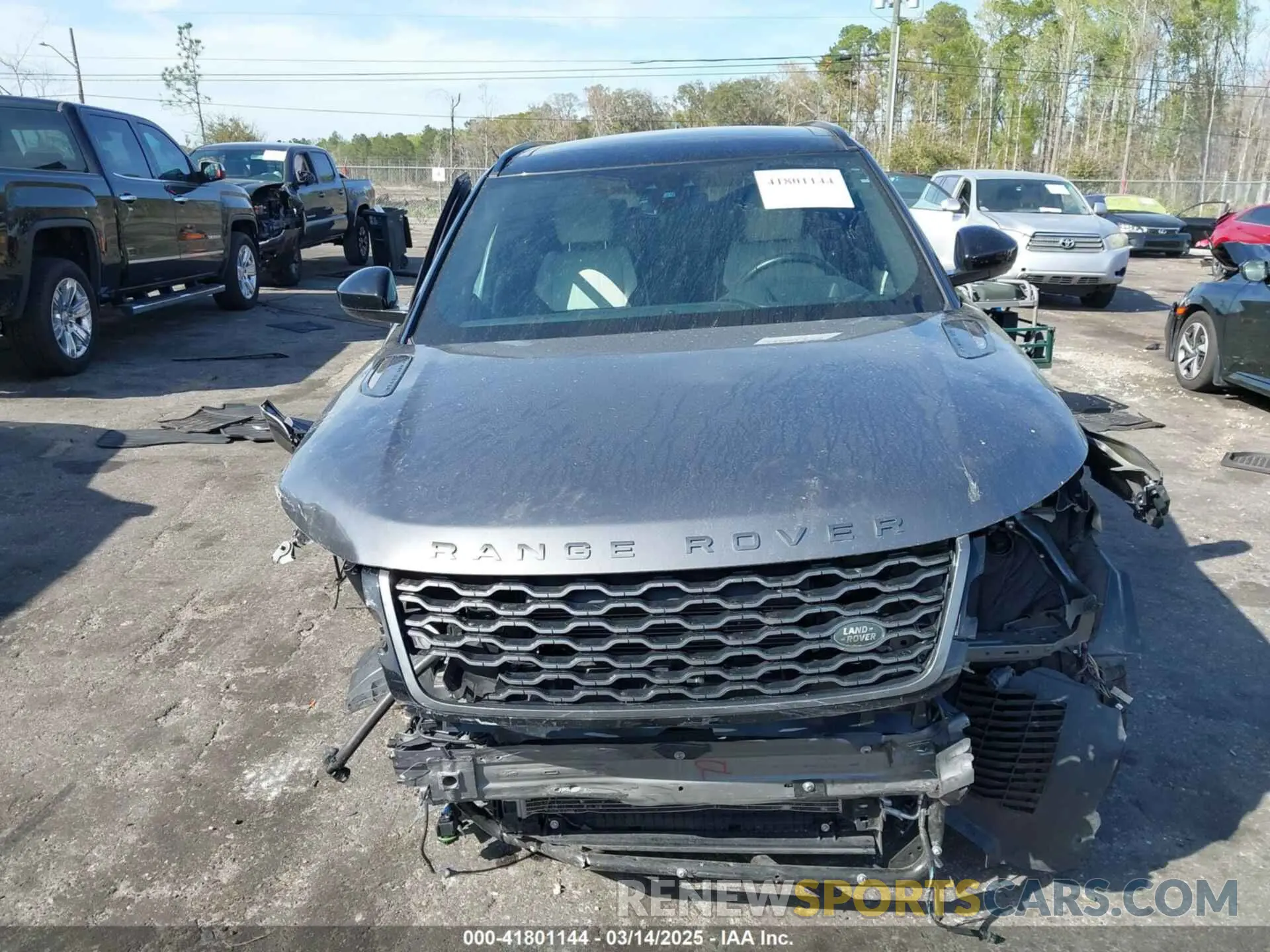 13 Photograph of a damaged car SALYL2EXXKA210087 LAND ROVER RANGE ROVER VELAR 2019