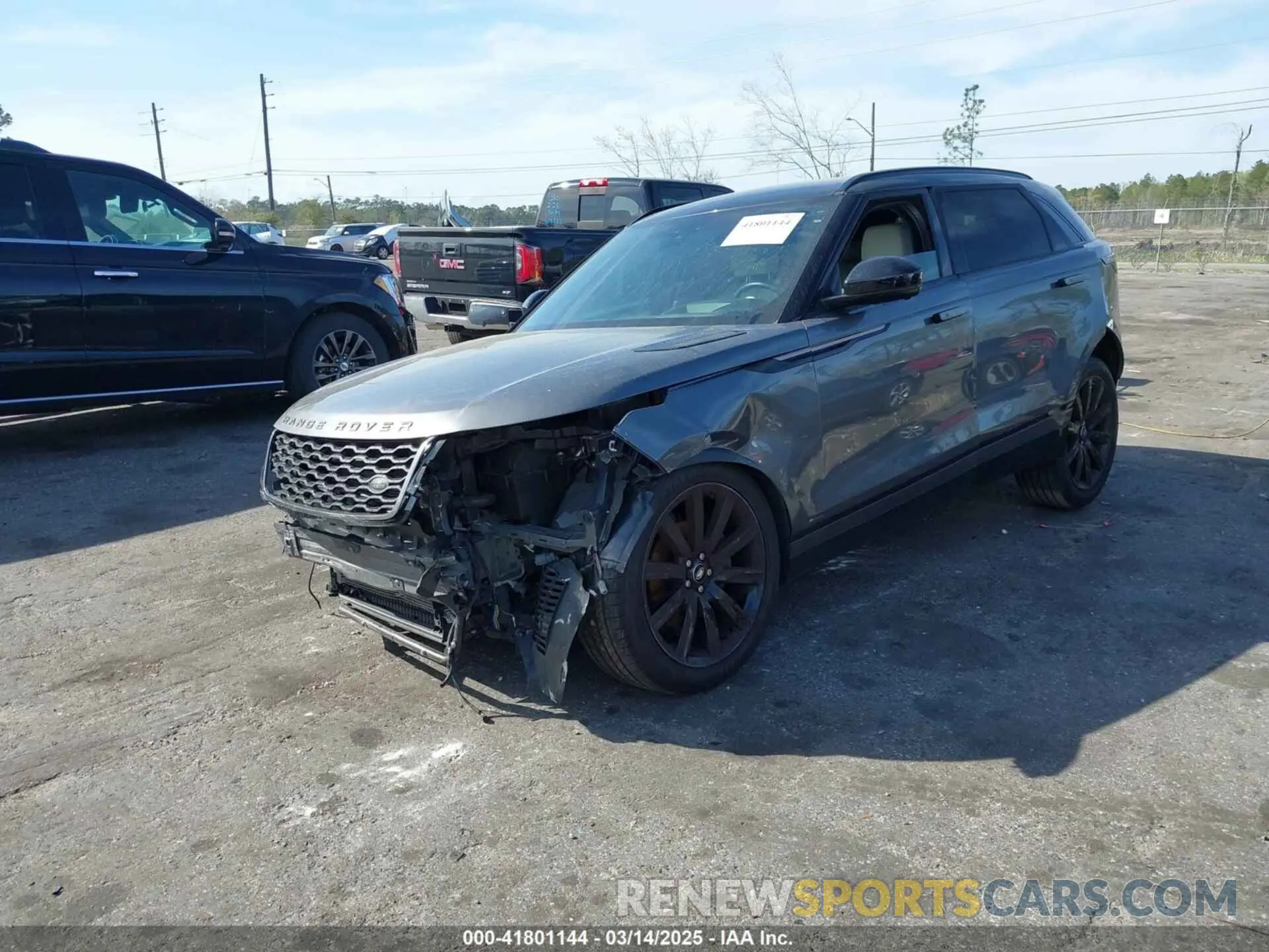 2 Photograph of a damaged car SALYL2EXXKA210087 LAND ROVER RANGE ROVER VELAR 2019