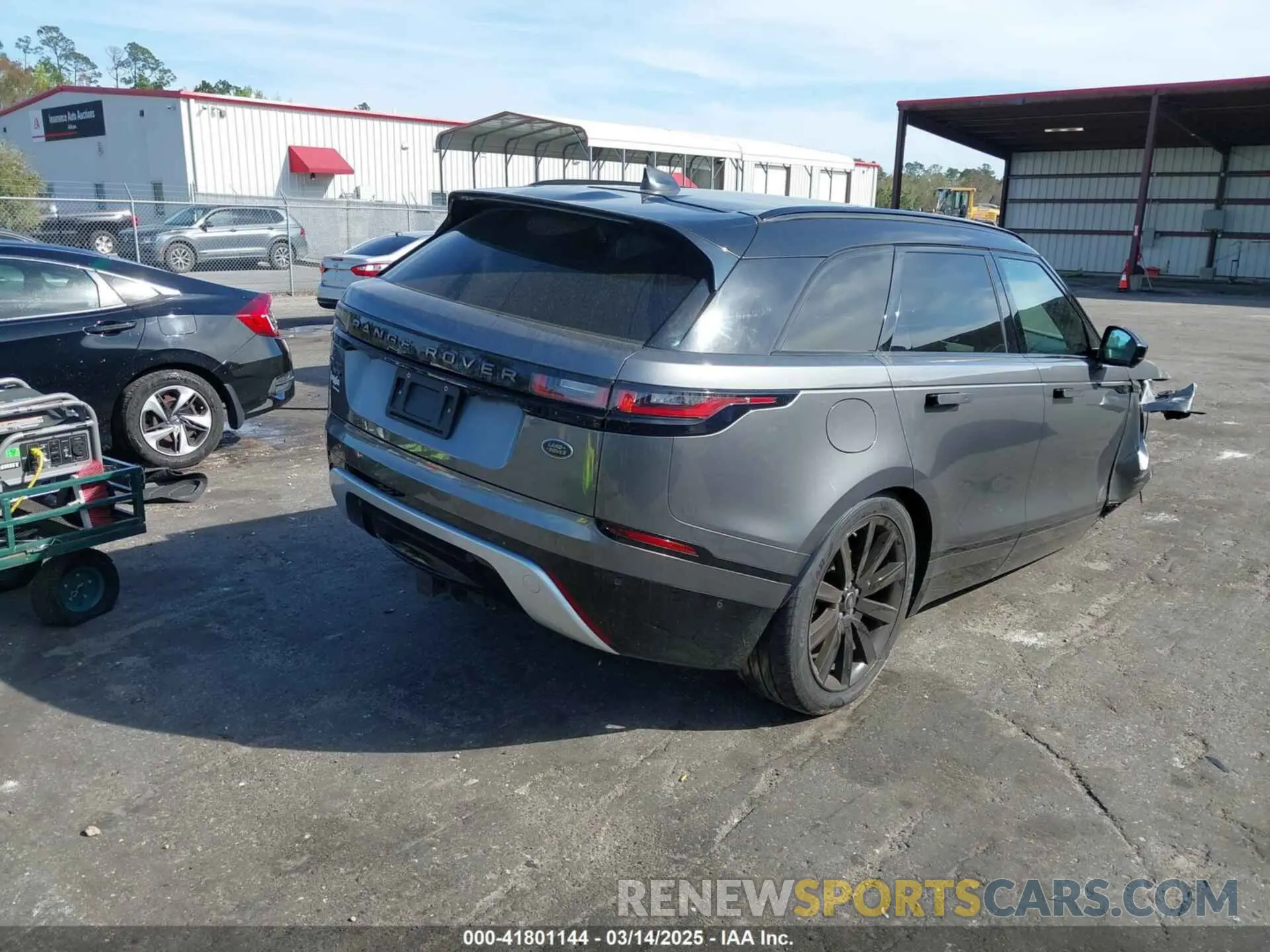 4 Photograph of a damaged car SALYL2EXXKA210087 LAND ROVER RANGE ROVER VELAR 2019