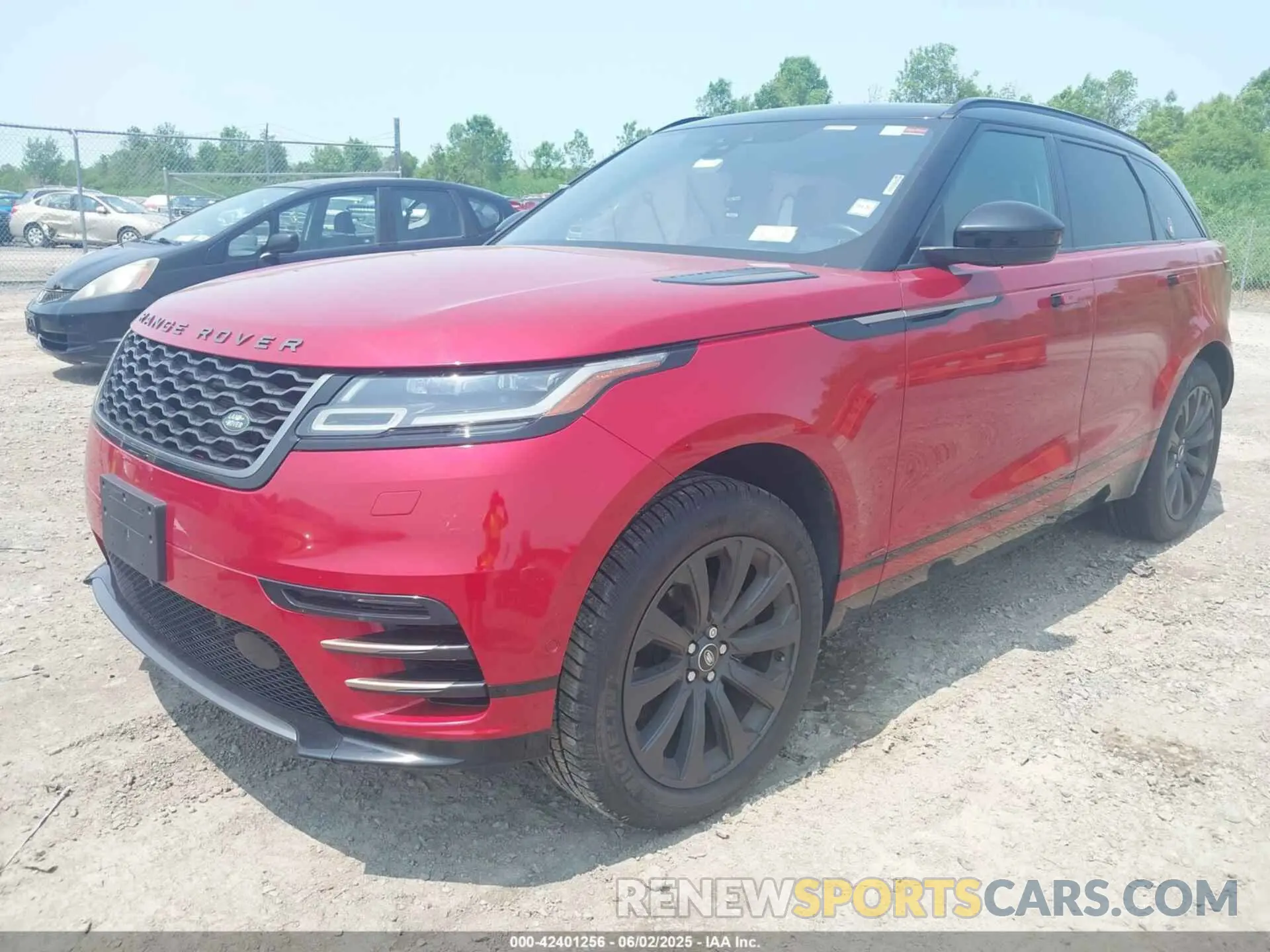 2 Photograph of a damaged car SALYL2EXXKA217539 LAND ROVER RANGE ROVER VELAR 2019