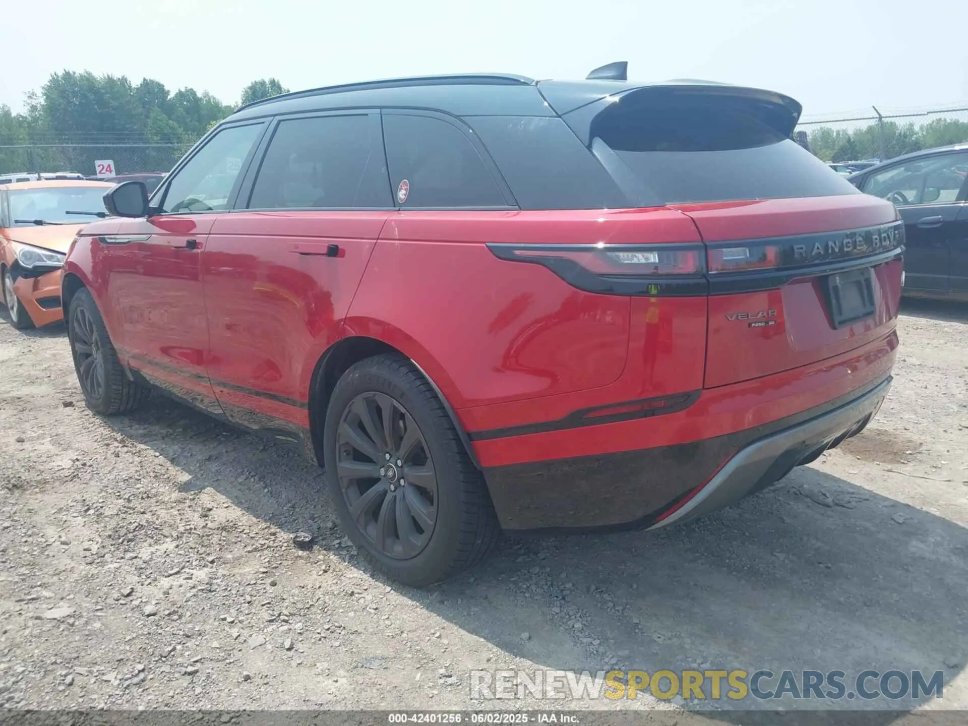 3 Photograph of a damaged car SALYL2EXXKA217539 LAND ROVER RANGE ROVER VELAR 2019