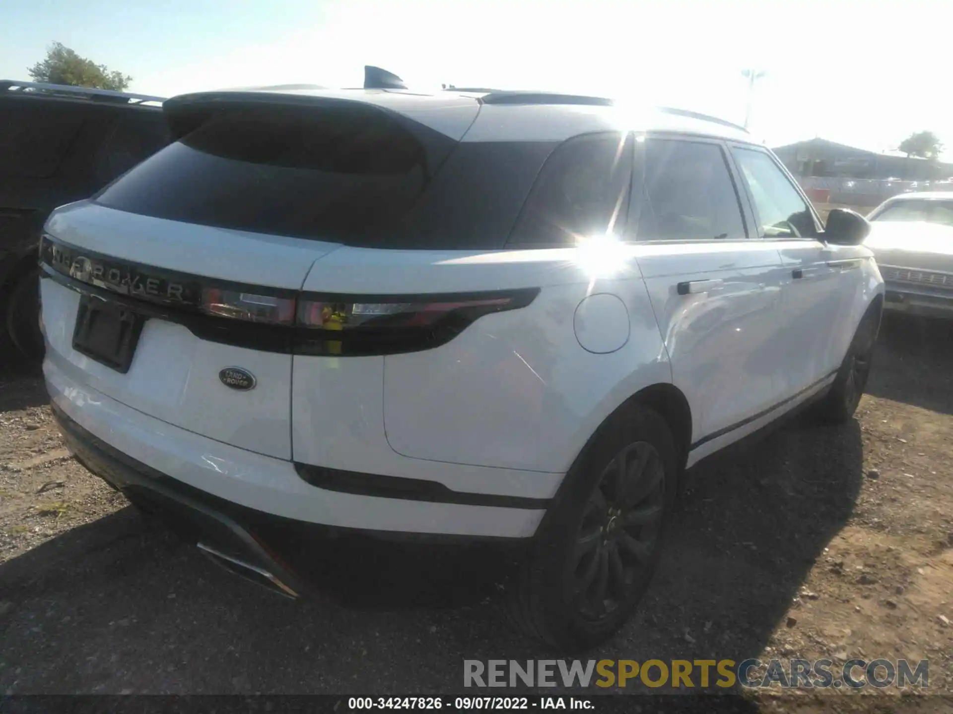 4 Photograph of a damaged car SALYL2FVXKA228277 LAND ROVER RANGE ROVER VELAR 2019