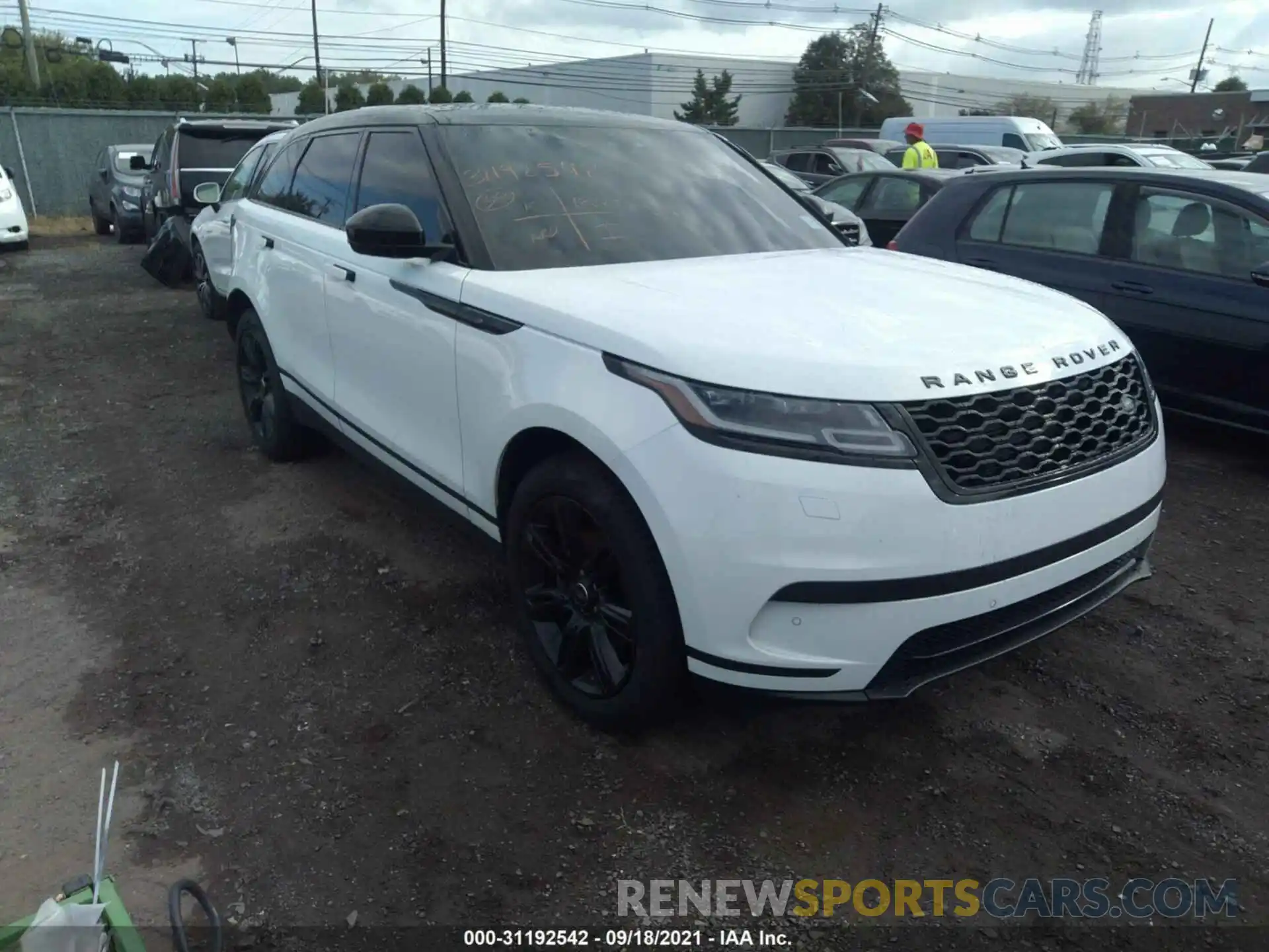 1 Photograph of a damaged car SALYB2EX0LA278001 LAND ROVER RANGE ROVER VELAR 2020