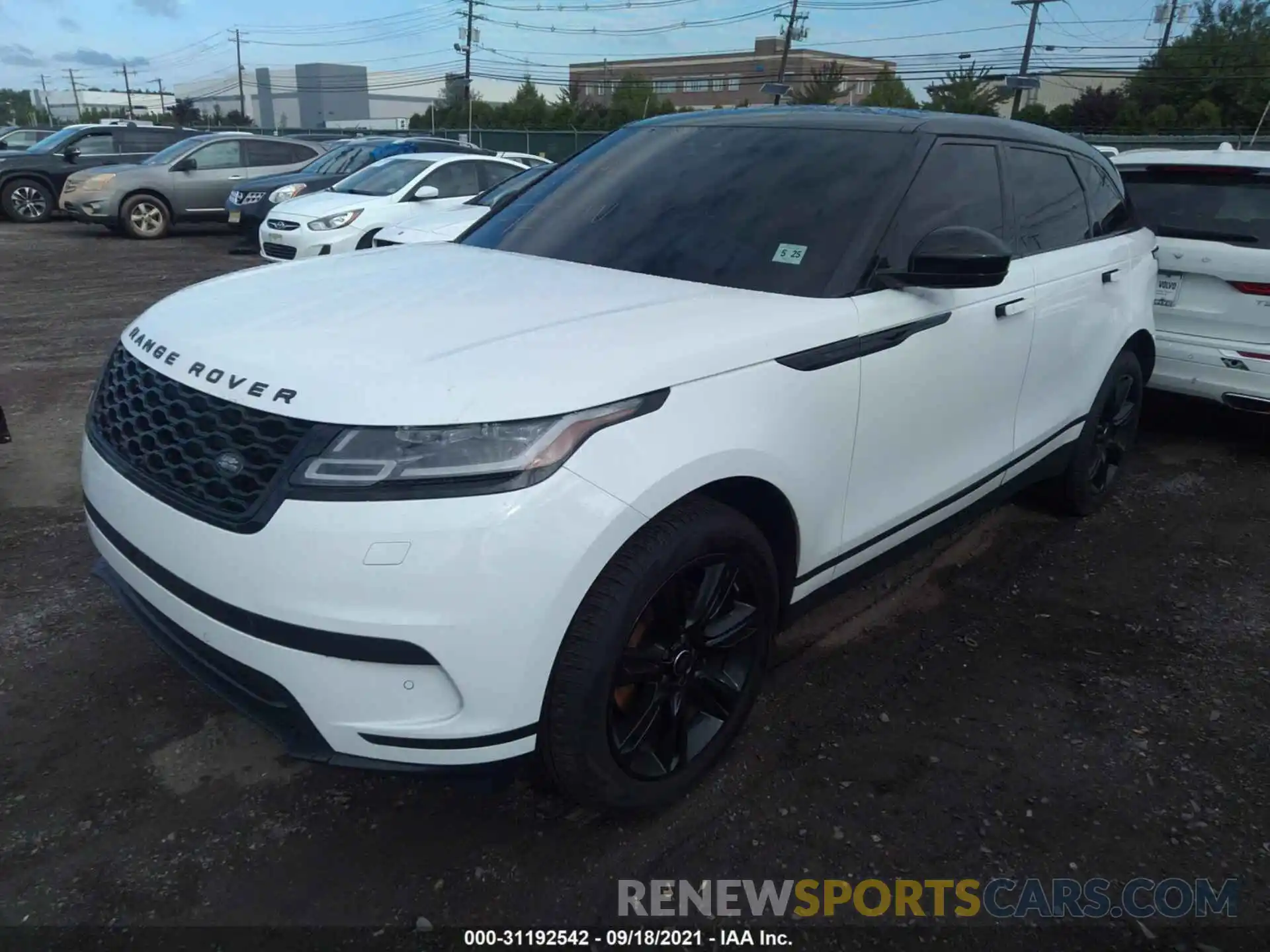 2 Photograph of a damaged car SALYB2EX0LA278001 LAND ROVER RANGE ROVER VELAR 2020