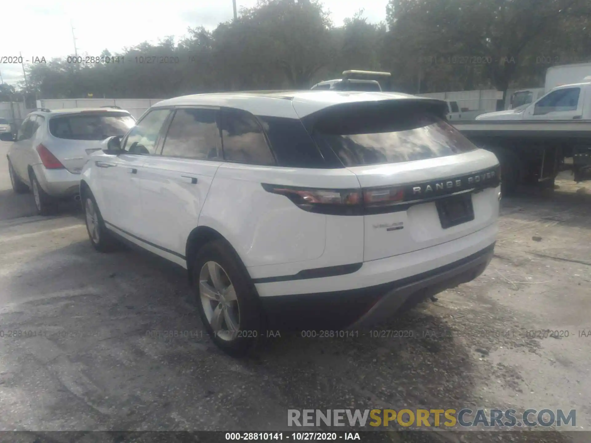 3 Photograph of a damaged car SALYB2EX1LA258954 LAND ROVER RANGE ROVER VELAR 2020