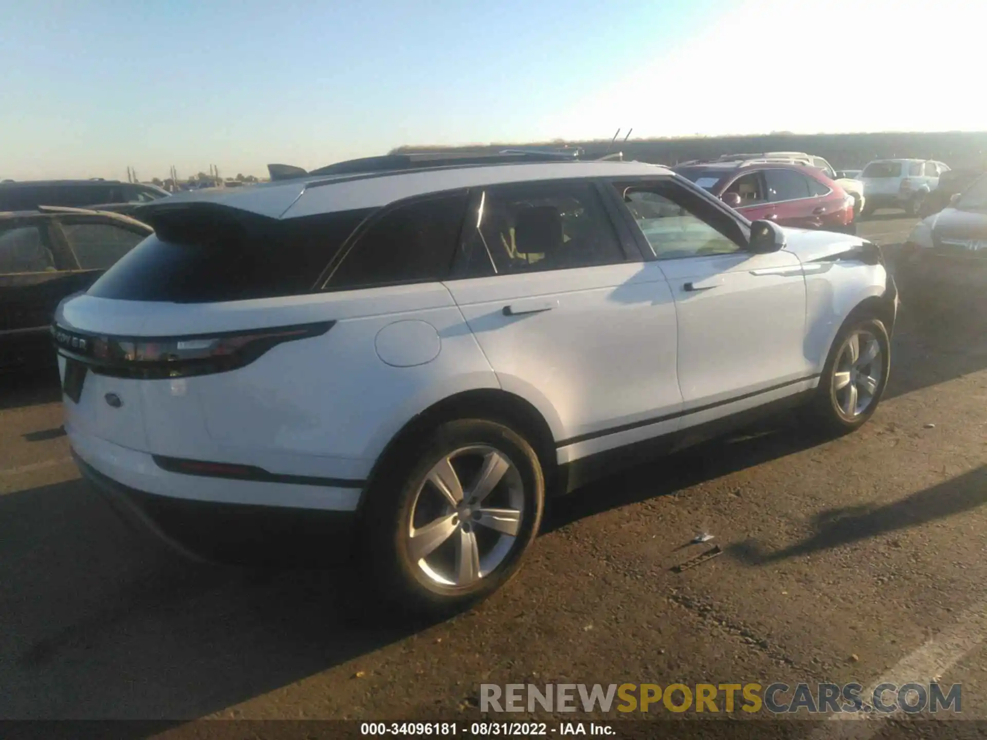 4 Photograph of a damaged car SALYB2EX1LA285443 LAND ROVER RANGE ROVER VELAR 2020