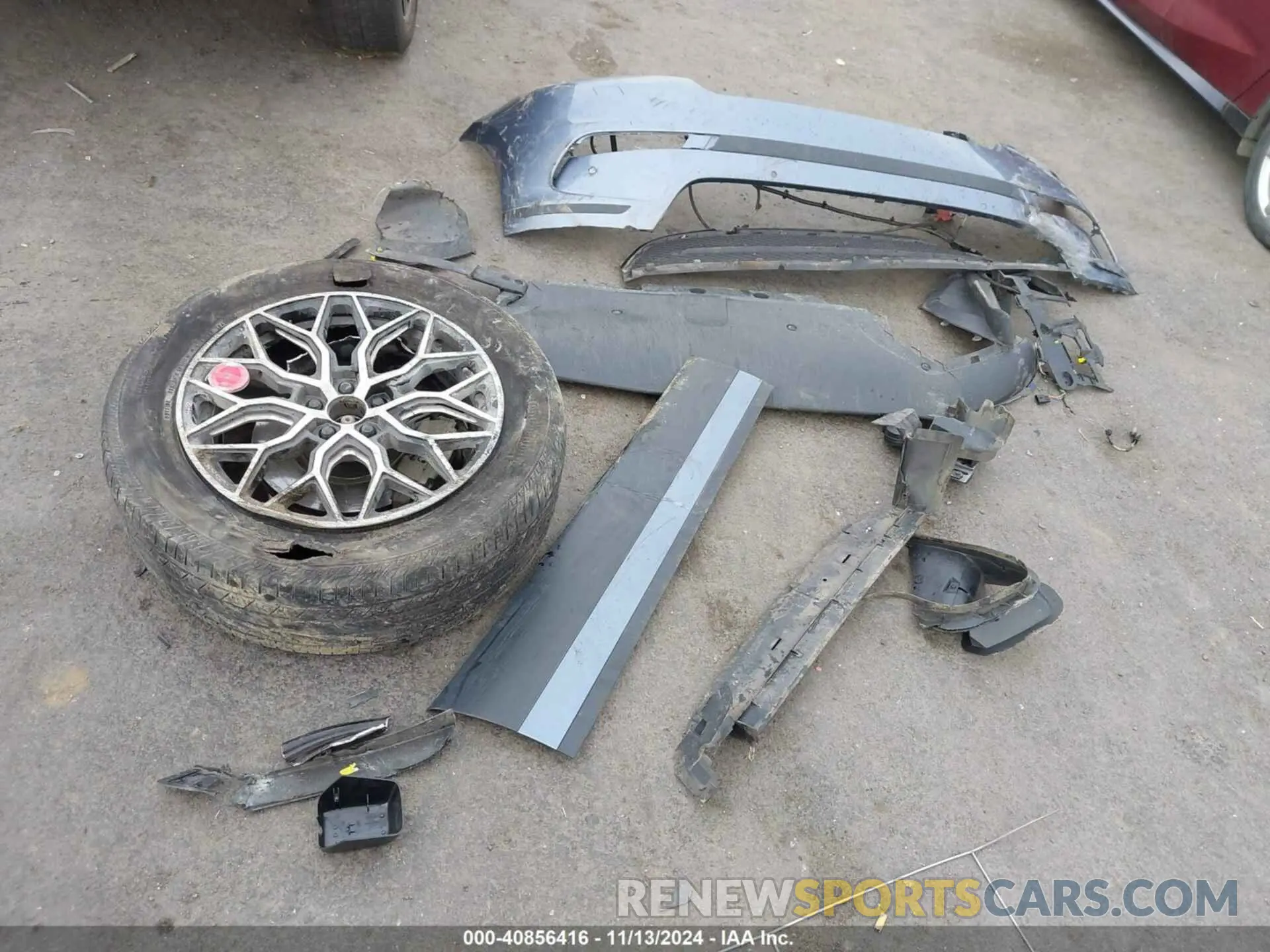 11 Photograph of a damaged car SALYB2EX1LA290495 LAND ROVER RANGE ROVER VELAR 2020