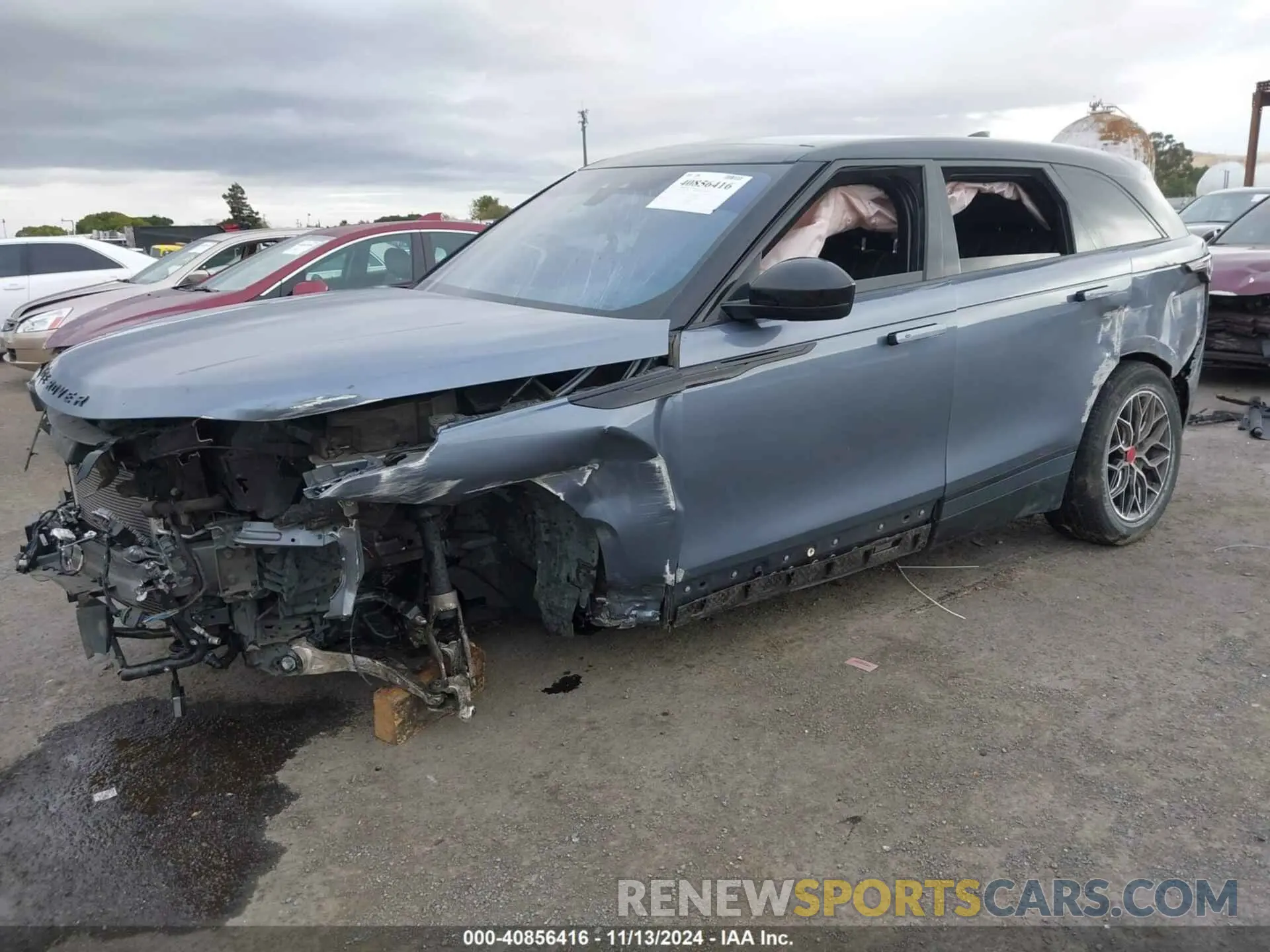 2 Photograph of a damaged car SALYB2EX1LA290495 LAND ROVER RANGE ROVER VELAR 2020