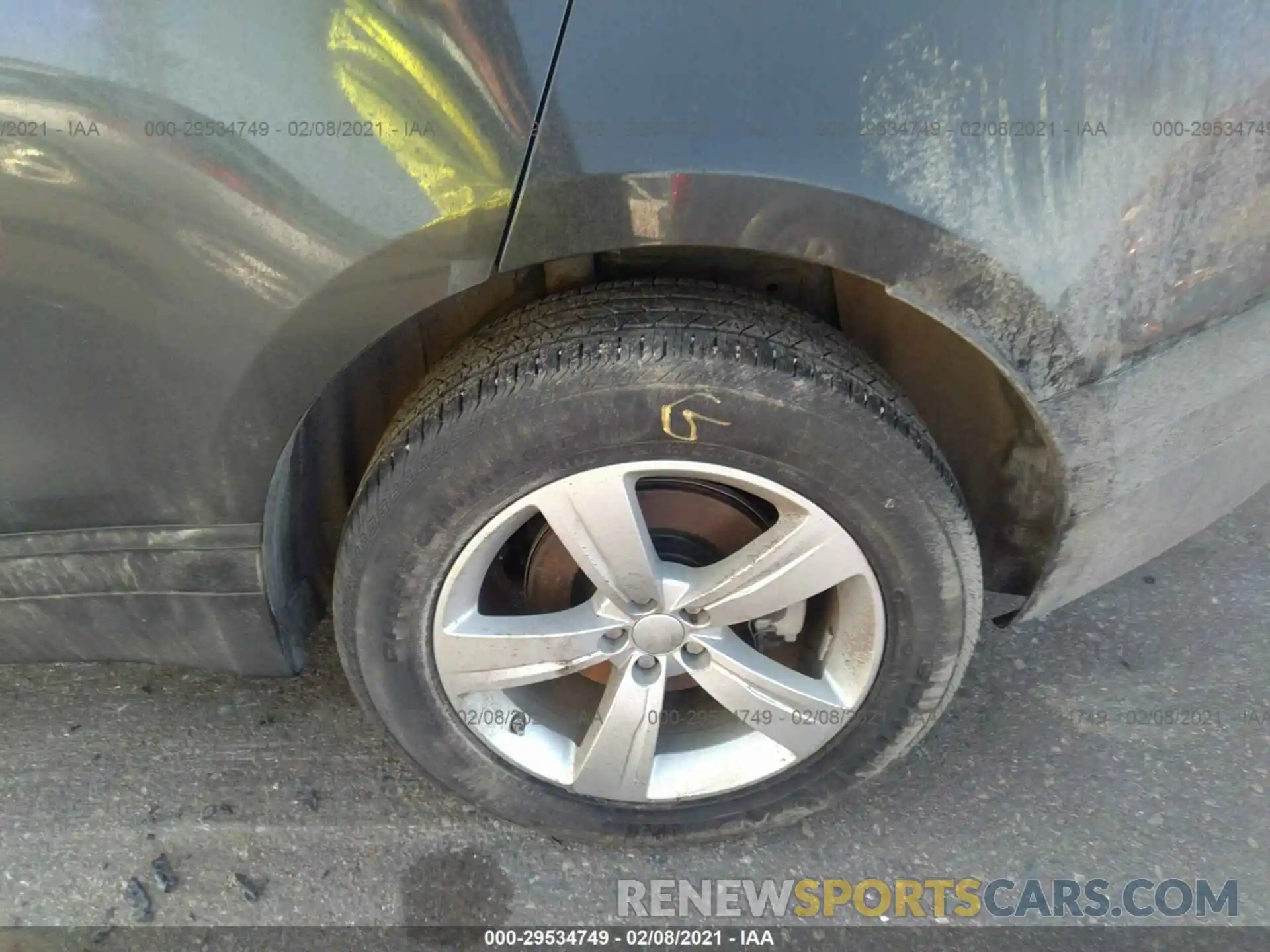 14 Photograph of a damaged car SALYB2EX2LA249552 LAND ROVER RANGE ROVER VELAR 2020