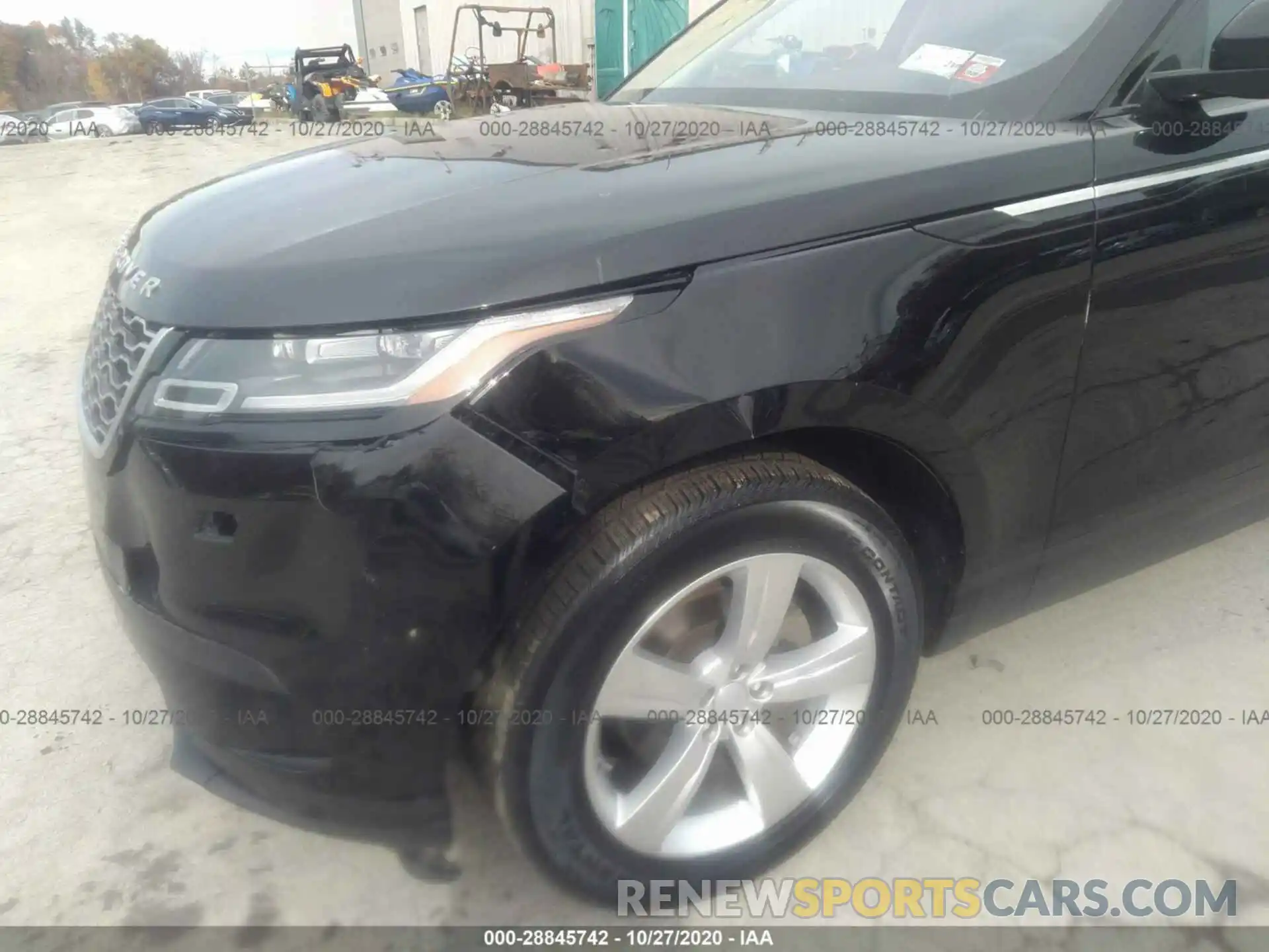 6 Photograph of a damaged car SALYB2EX2LA250944 LAND ROVER RANGE ROVER VELAR 2020