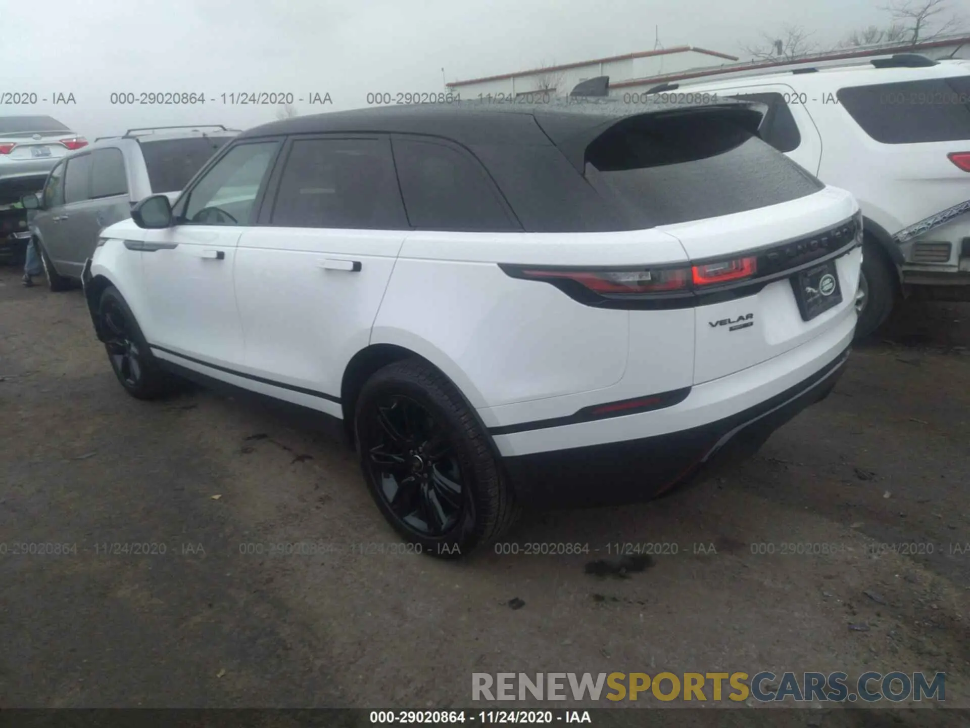 3 Photograph of a damaged car SALYB2EX3LA255831 LAND ROVER RANGE ROVER VELAR 2020
