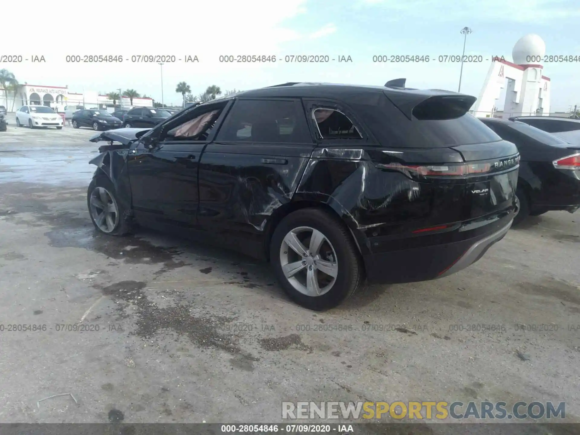 3 Photograph of a damaged car SALYB2EX3LA256459 LAND ROVER RANGE ROVER VELAR 2020