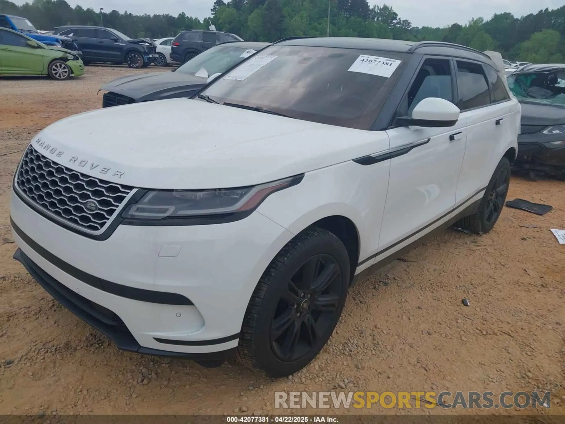 2 Photograph of a damaged car SALYB2EX3LA292863 LAND ROVER RANGE ROVER VELAR 2020