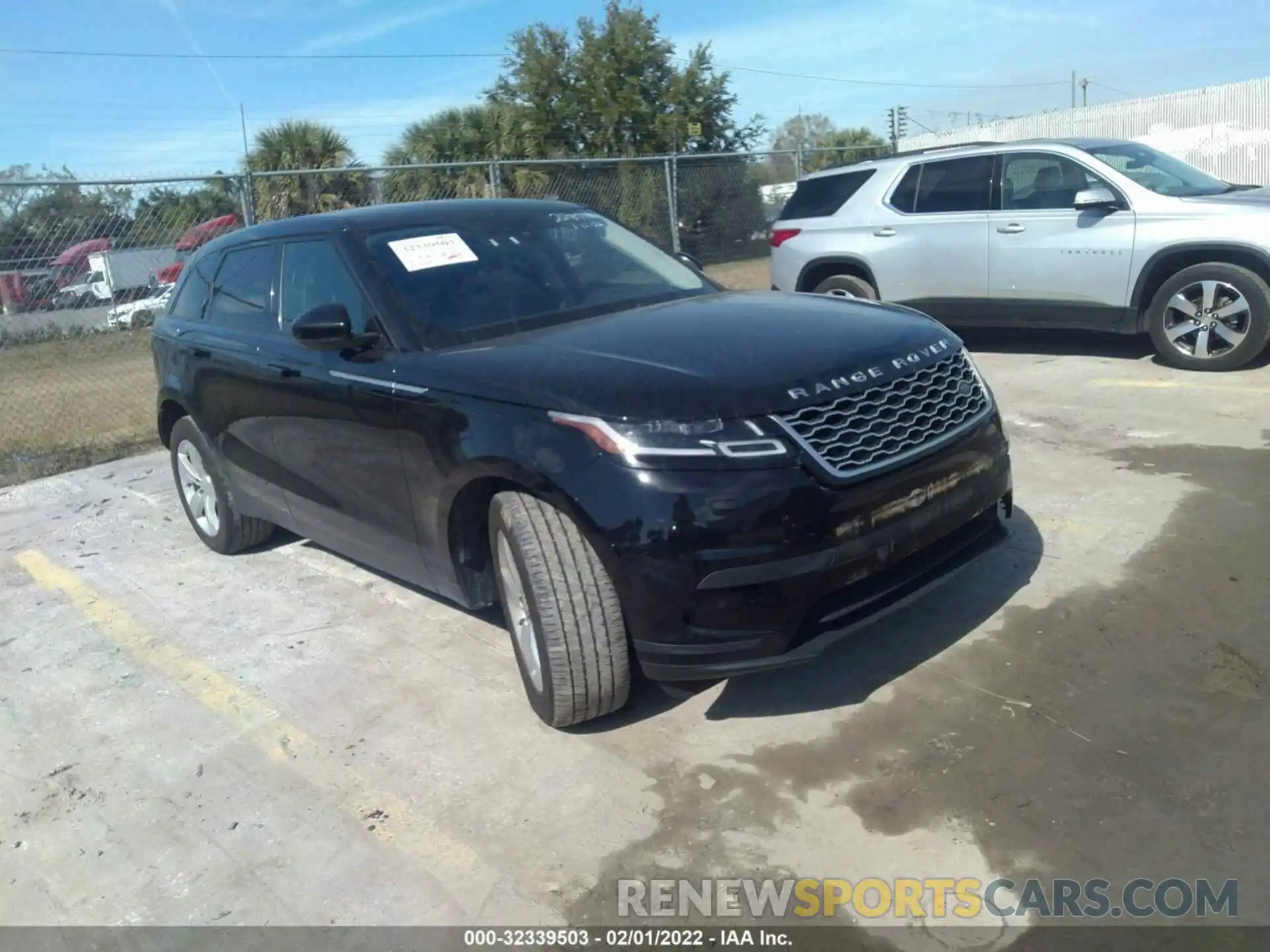 1 Photograph of a damaged car SALYB2EX4LA258463 LAND ROVER RANGE ROVER VELAR 2020