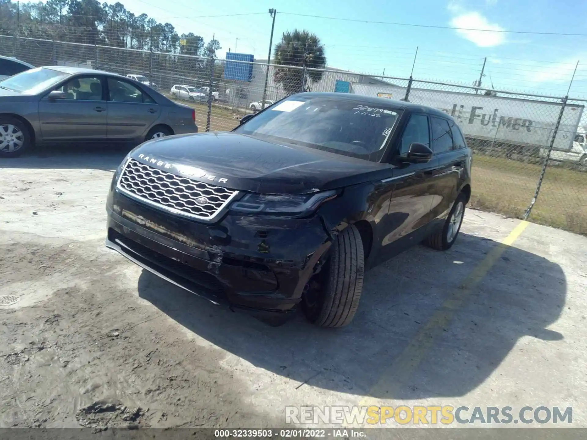 2 Photograph of a damaged car SALYB2EX4LA258463 LAND ROVER RANGE ROVER VELAR 2020