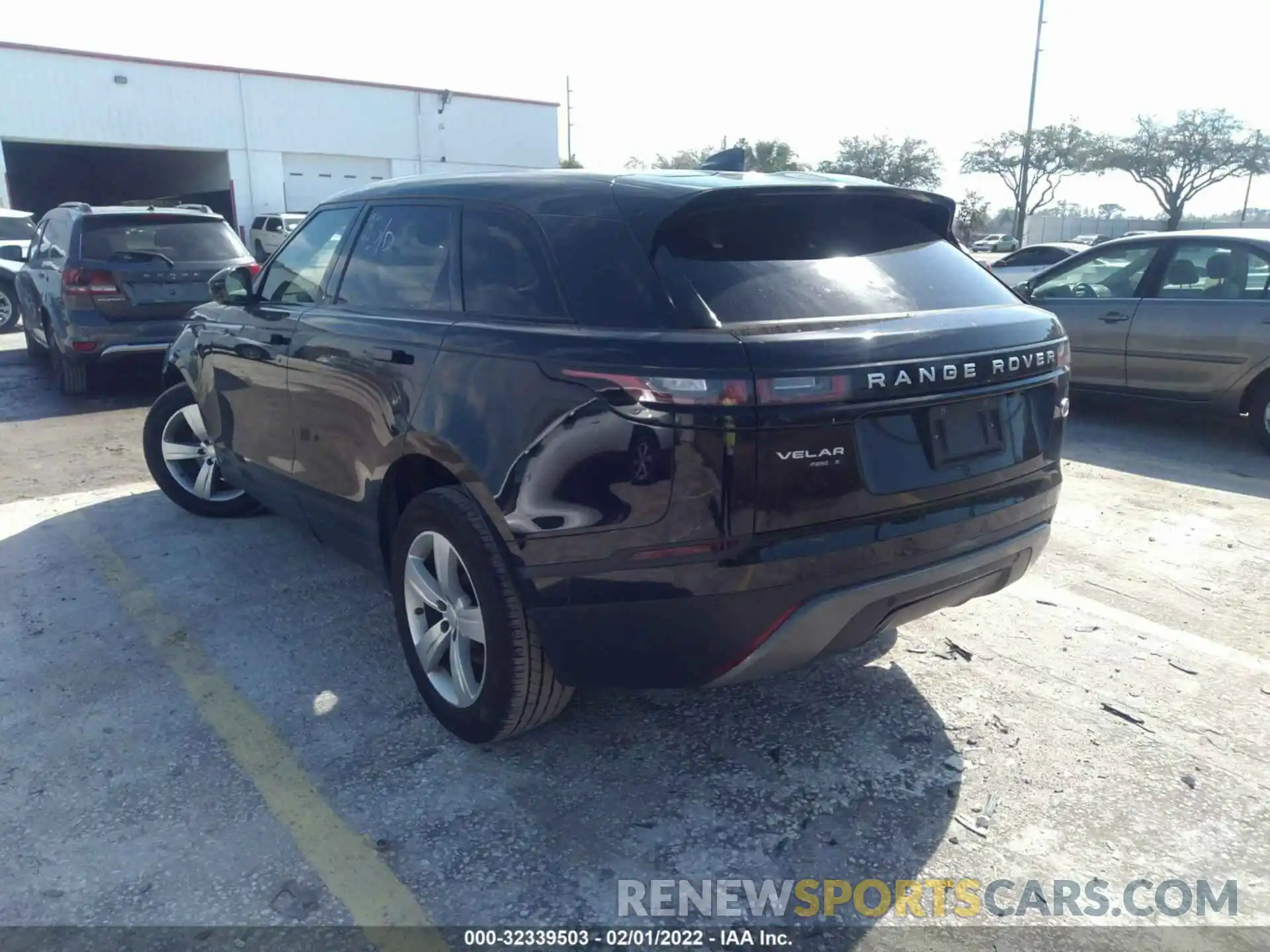 3 Photograph of a damaged car SALYB2EX4LA258463 LAND ROVER RANGE ROVER VELAR 2020