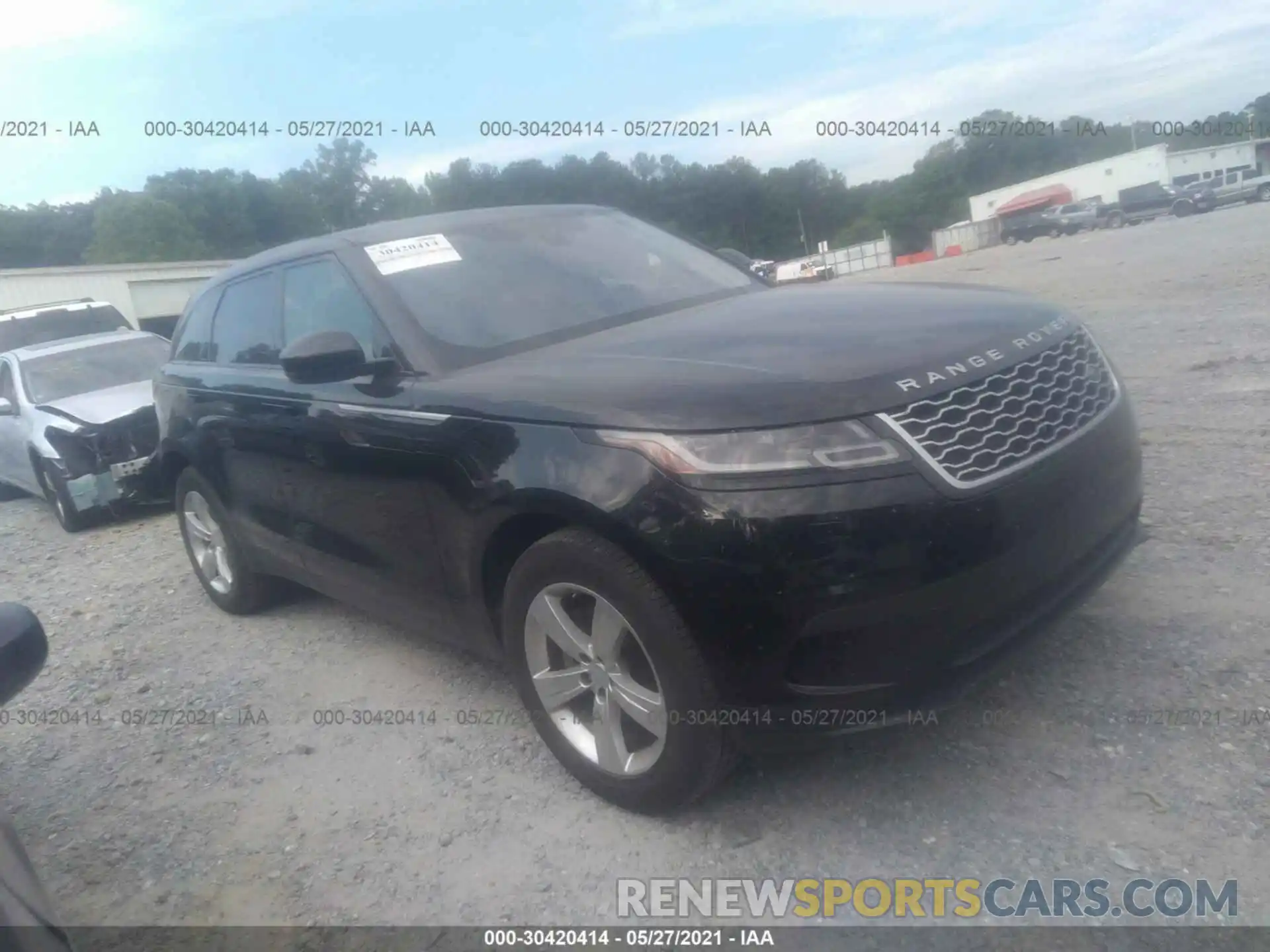 1 Photograph of a damaged car SALYB2EX5LA258178 LAND ROVER RANGE ROVER VELAR 2020