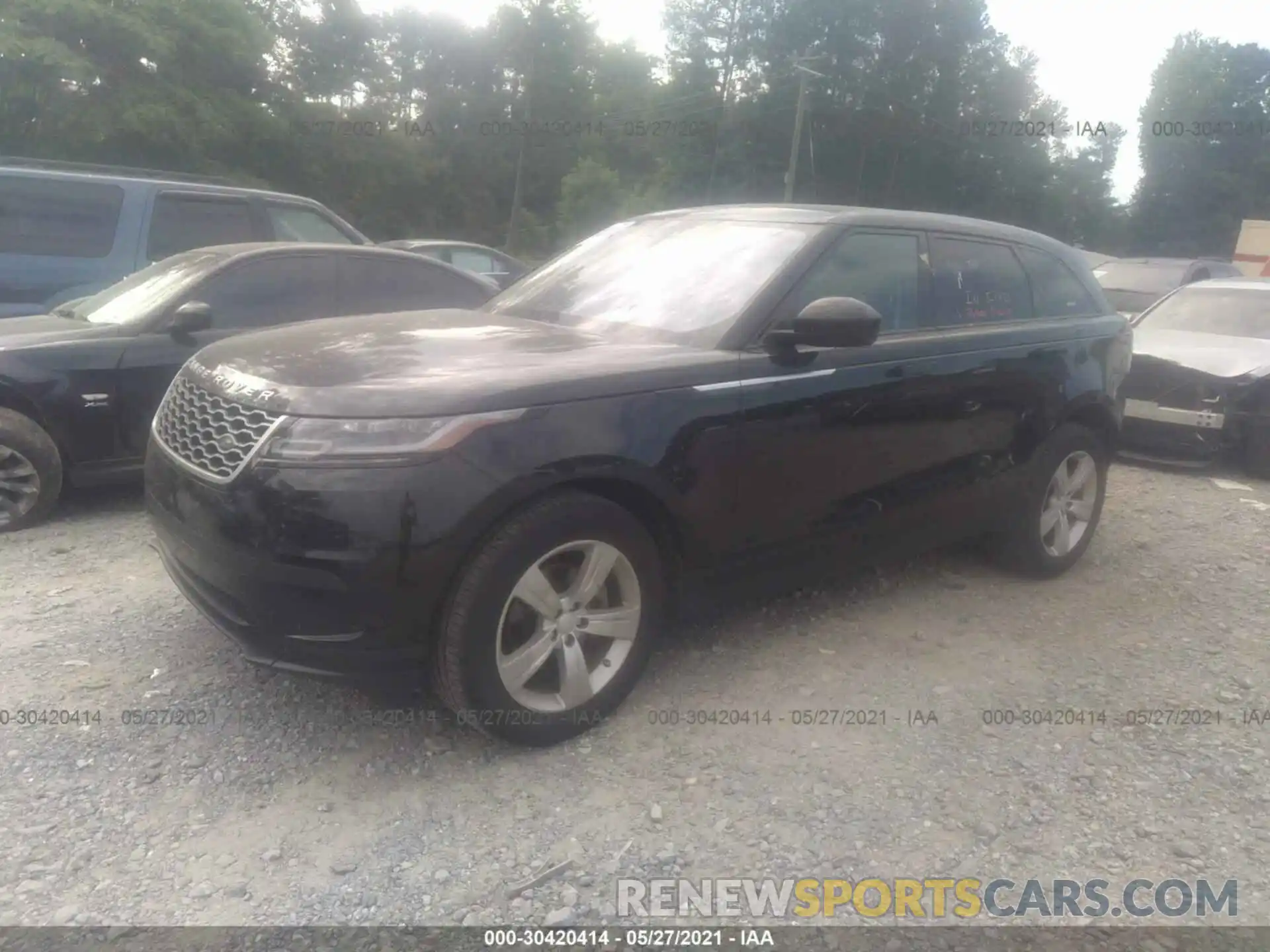 2 Photograph of a damaged car SALYB2EX5LA258178 LAND ROVER RANGE ROVER VELAR 2020