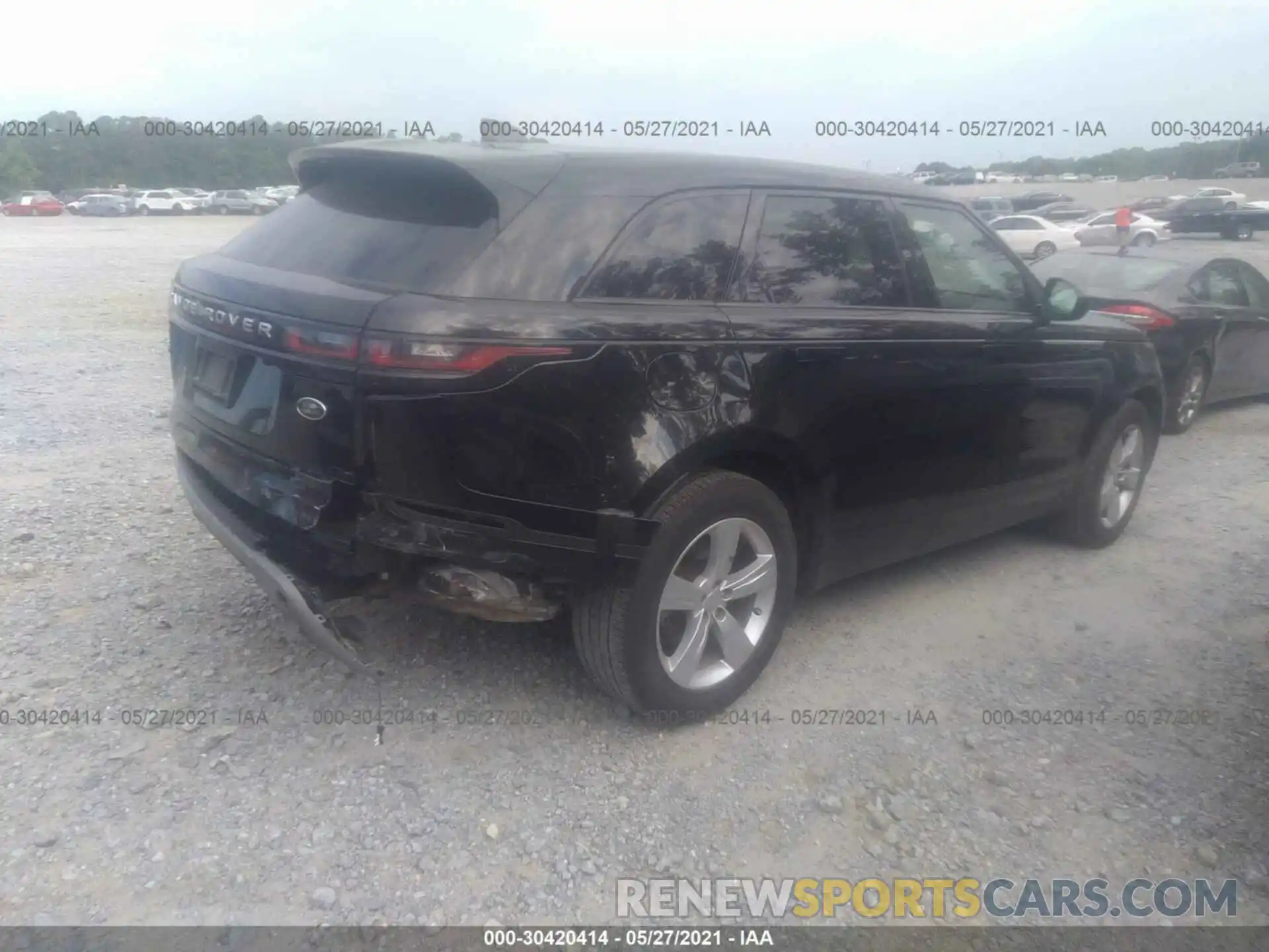 4 Photograph of a damaged car SALYB2EX5LA258178 LAND ROVER RANGE ROVER VELAR 2020