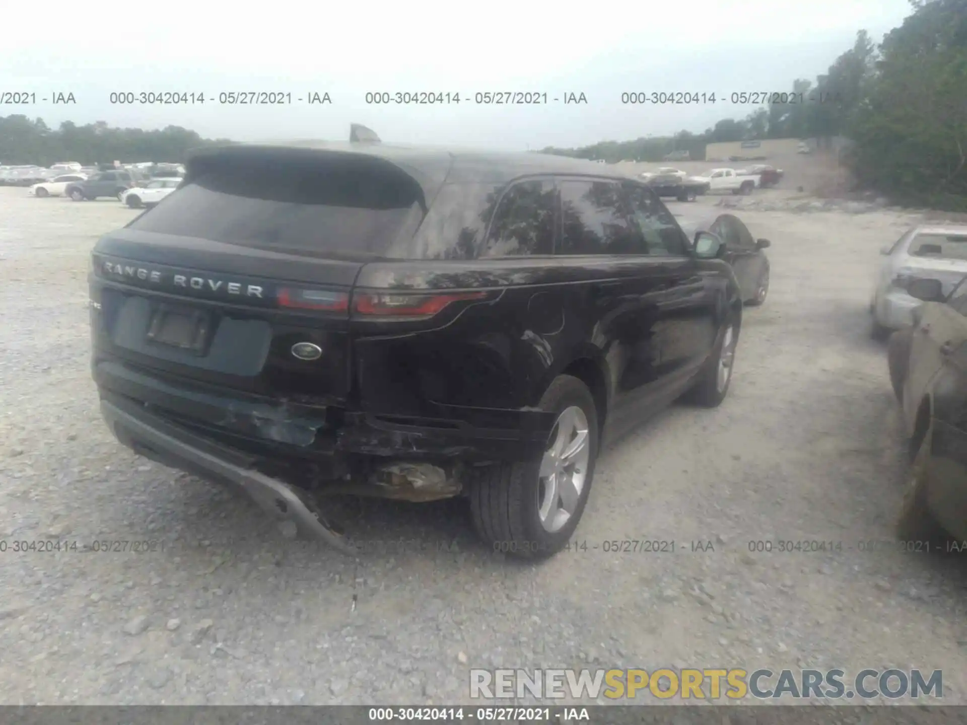 6 Photograph of a damaged car SALYB2EX5LA258178 LAND ROVER RANGE ROVER VELAR 2020