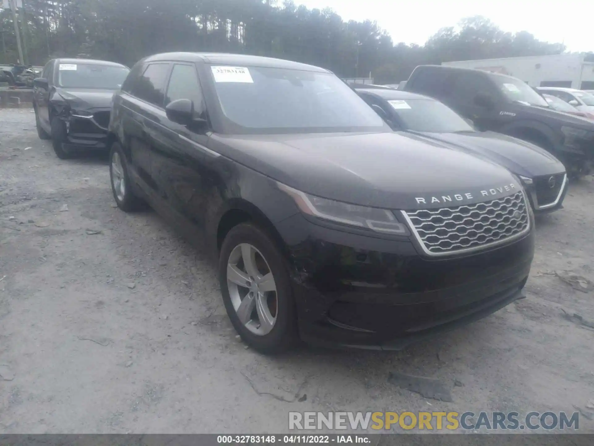 1 Photograph of a damaged car SALYB2EX5LA258536 LAND ROVER RANGE ROVER VELAR 2020