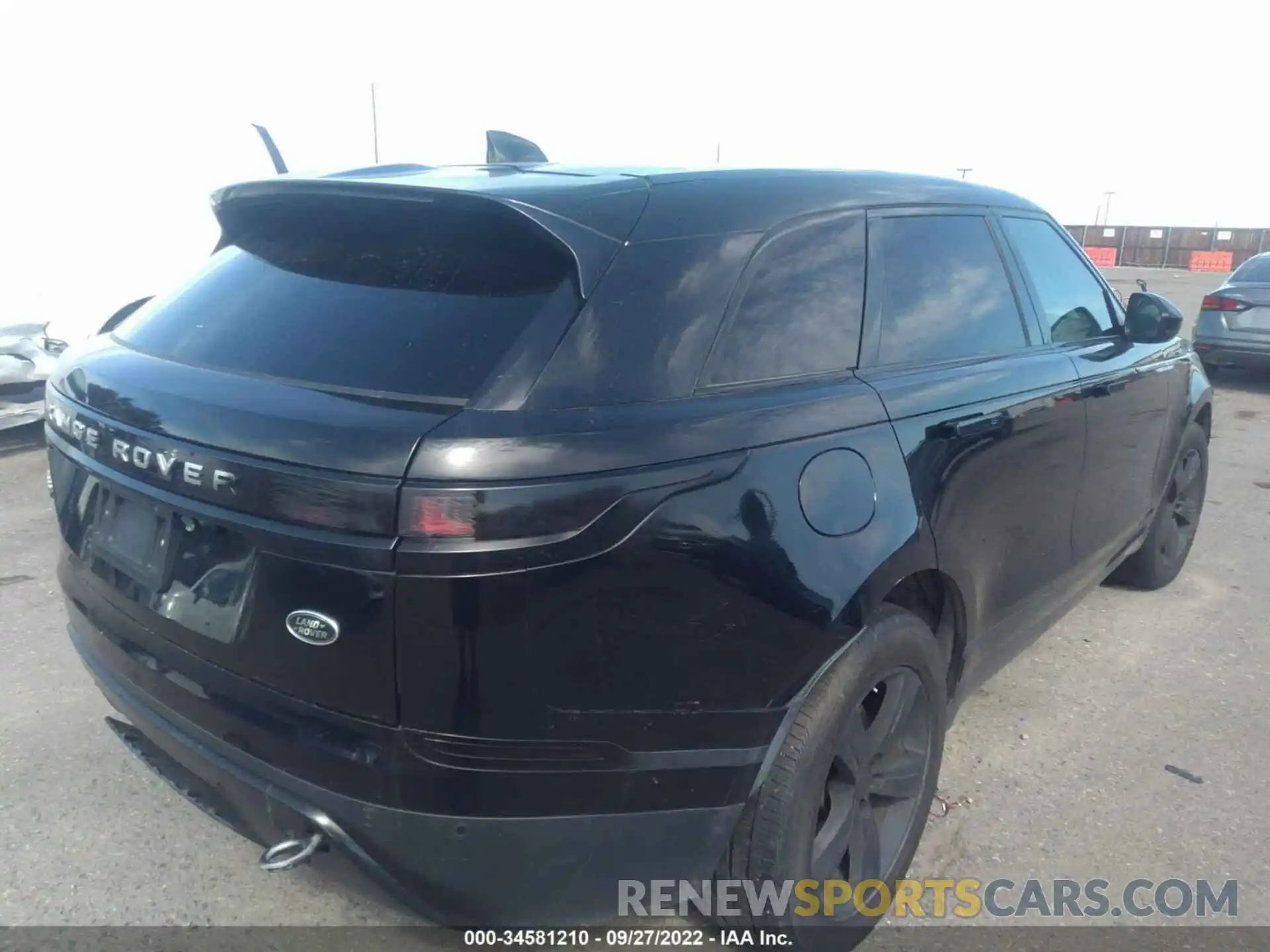 4 Photograph of a damaged car SALYB2EX5LA258603 LAND ROVER RANGE ROVER VELAR 2020