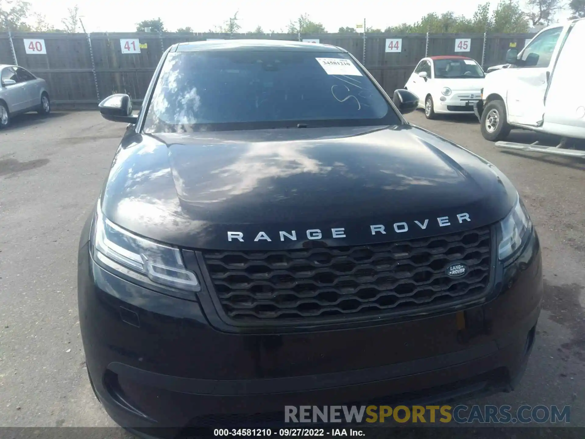 6 Photograph of a damaged car SALYB2EX5LA258603 LAND ROVER RANGE ROVER VELAR 2020