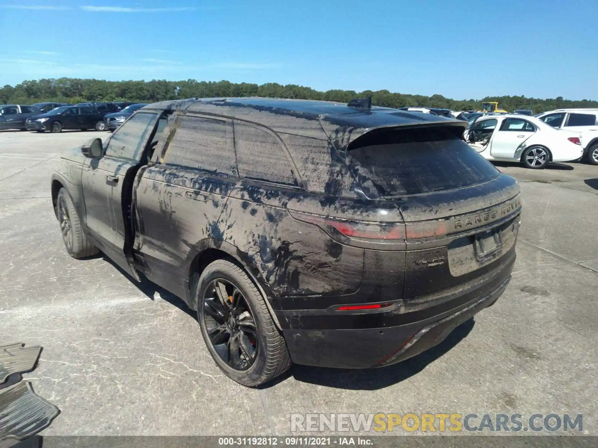 3 Photograph of a damaged car SALYB2EX6LA296101 LAND ROVER RANGE ROVER VELAR 2020