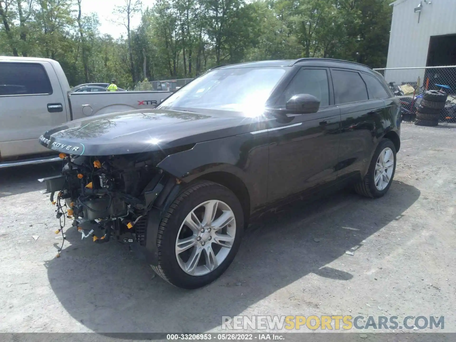 2 Photograph of a damaged car SALYB2EX7LA294096 LAND ROVER RANGE ROVER VELAR 2020