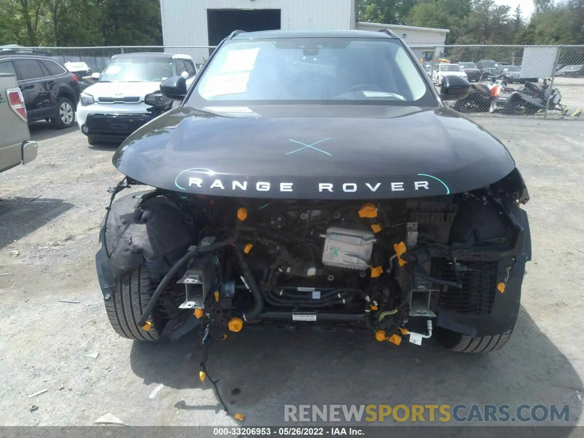 6 Photograph of a damaged car SALYB2EX7LA294096 LAND ROVER RANGE ROVER VELAR 2020