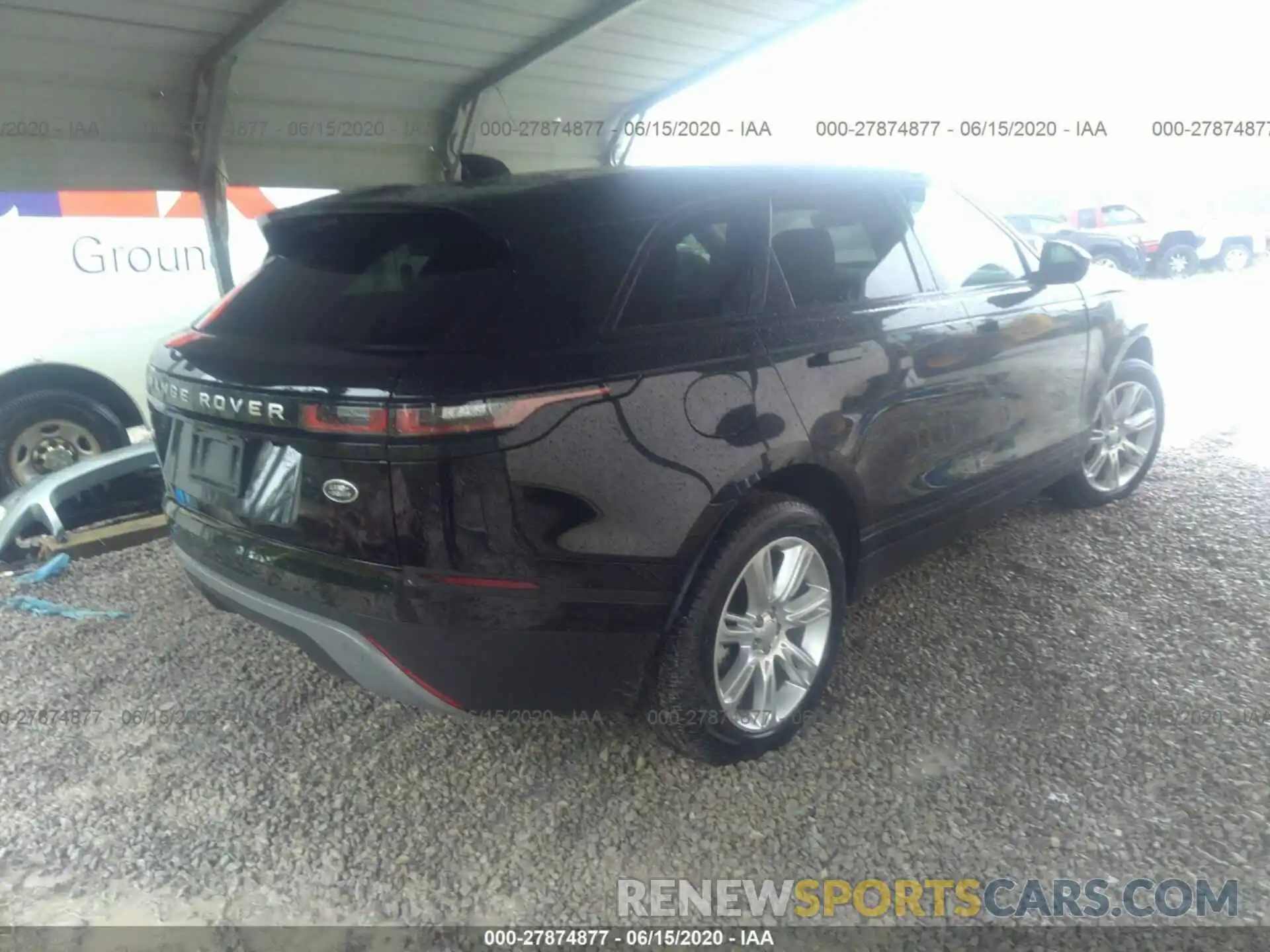 4 Photograph of a damaged car SALYB2EX8LA244324 LAND ROVER RANGE ROVER VELAR 2020