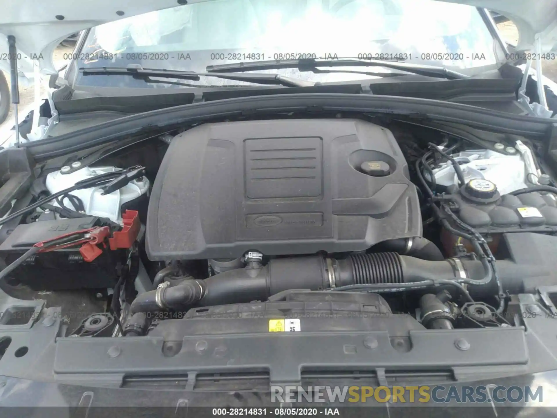 10 Photograph of a damaged car SALYB2EX8LA254660 LAND ROVER RANGE ROVER VELAR 2020