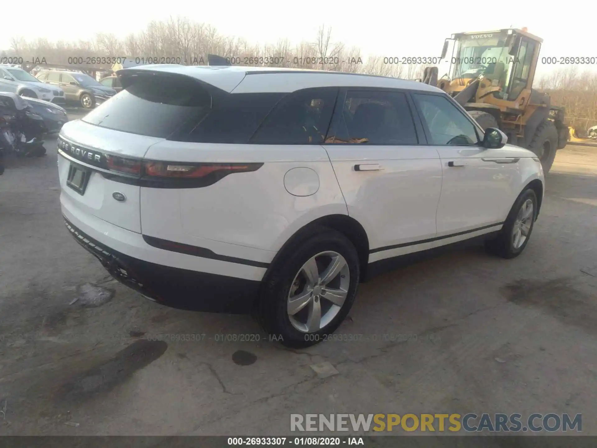 4 Photograph of a damaged car SALYB2EX8LA255016 LAND ROVER RANGE ROVER VELAR 2020