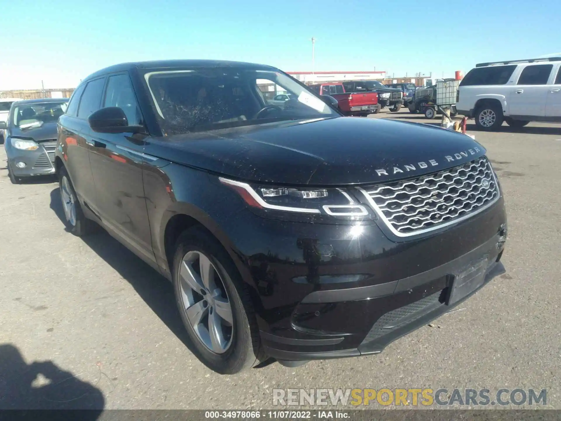 1 Photograph of a damaged car SALYB2EX8LA258773 LAND ROVER RANGE ROVER VELAR 2020