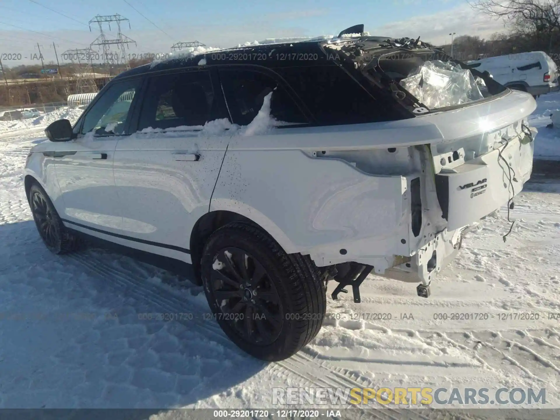 3 Photograph of a damaged car SALYB2EXXLA241652 LAND ROVER RANGE ROVER VELAR 2020