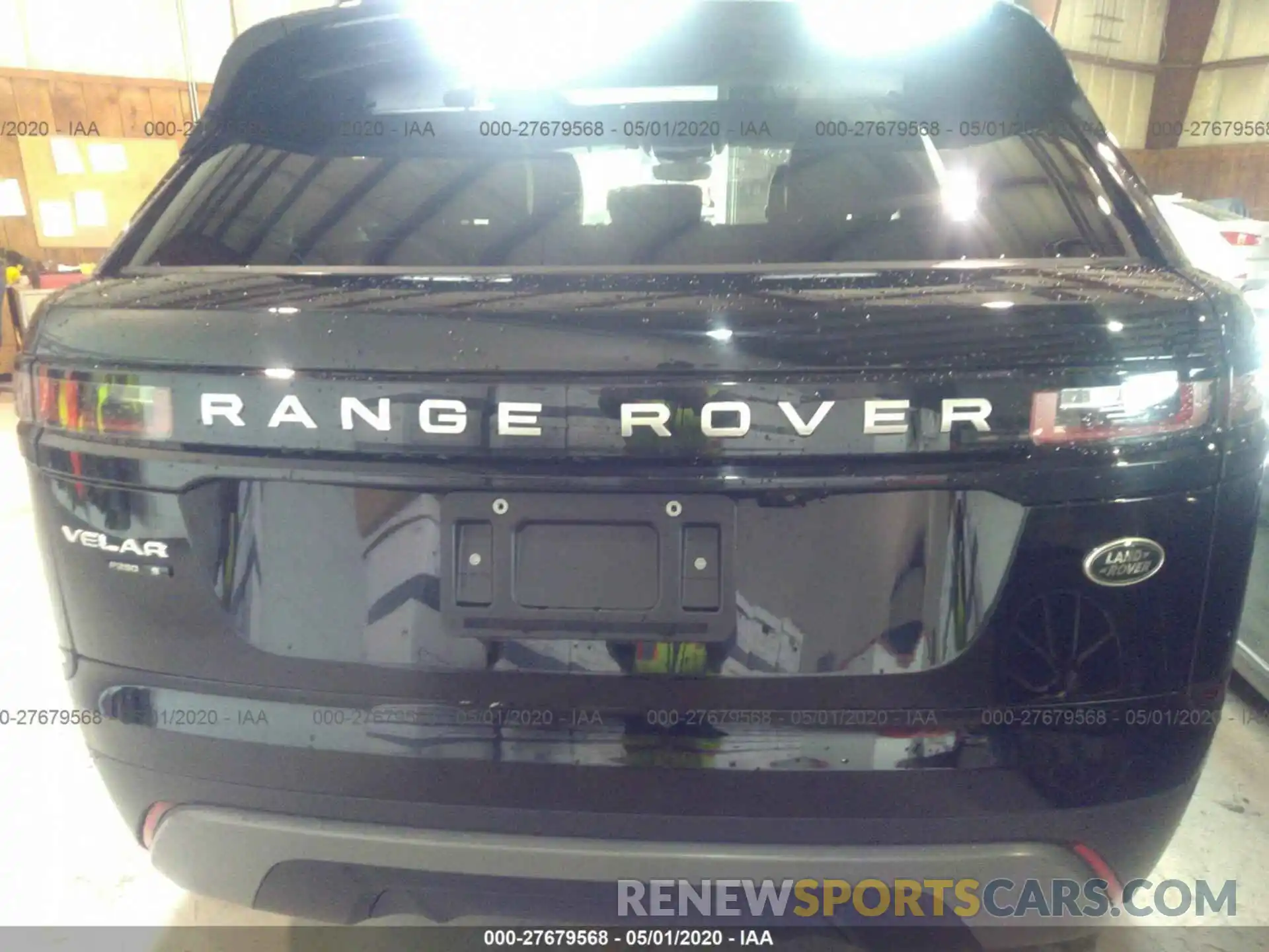 6 Photograph of a damaged car SALYB2EXXLA252926 LAND ROVER RANGE ROVER VELAR 2020