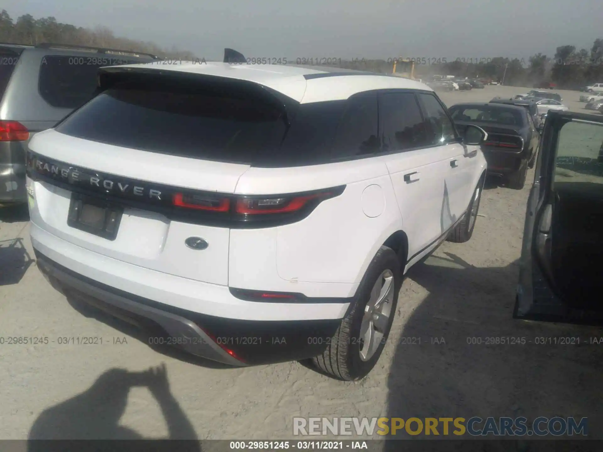 4 Photograph of a damaged car SALYB2EXXLA258418 LAND ROVER RANGE ROVER VELAR 2020