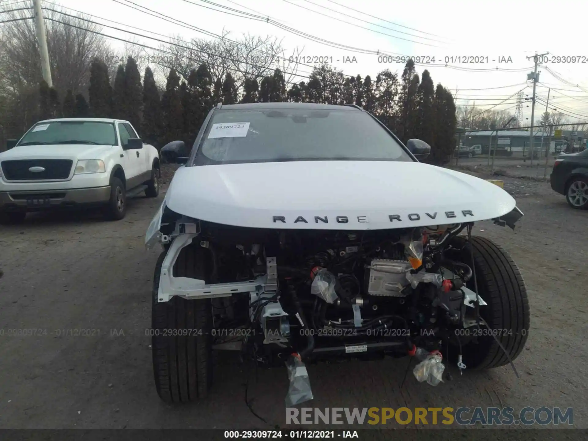 6 Photograph of a damaged car SALYB2EXXLA296148 LAND ROVER RANGE ROVER VELAR 2020